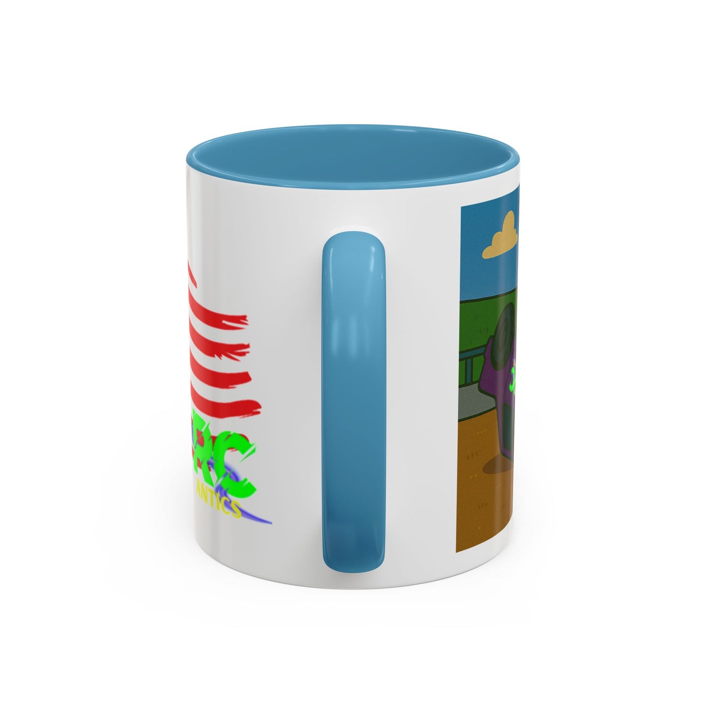 Help I've Fallin and Can't get up Skate Park Accent Coffee Mug (11, 15oz)