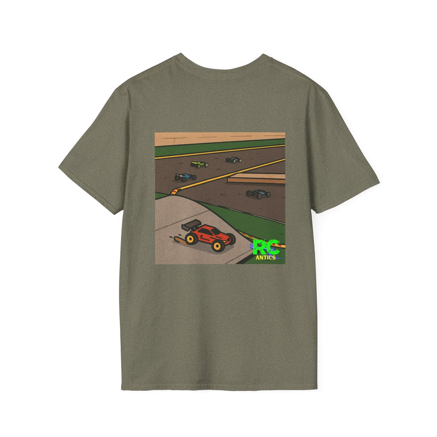 Carpet Road Course Racing Unisex Softstyle T-Shirt