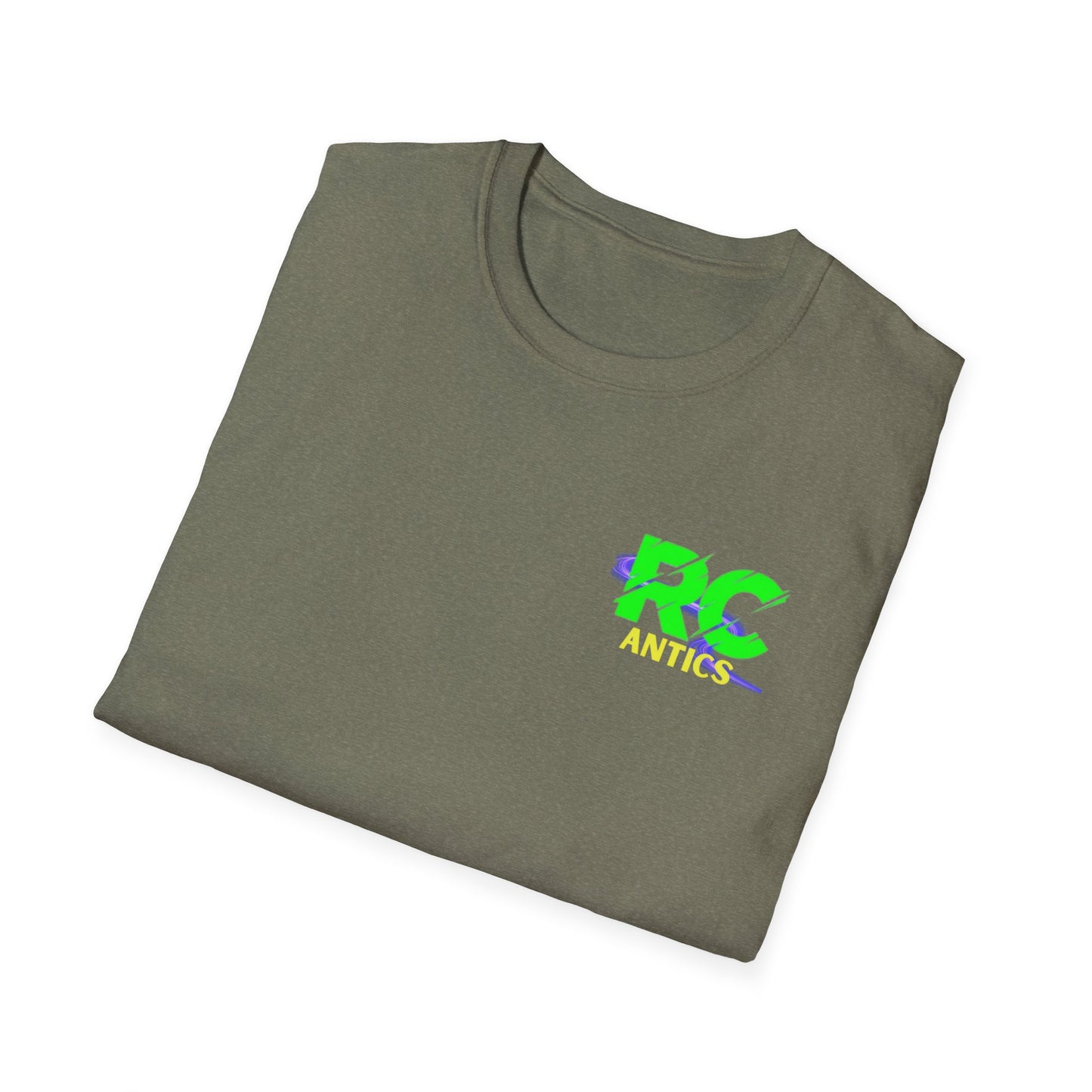 RC Truck Crossing Finish Line Unisex Softstyle T-Shirt