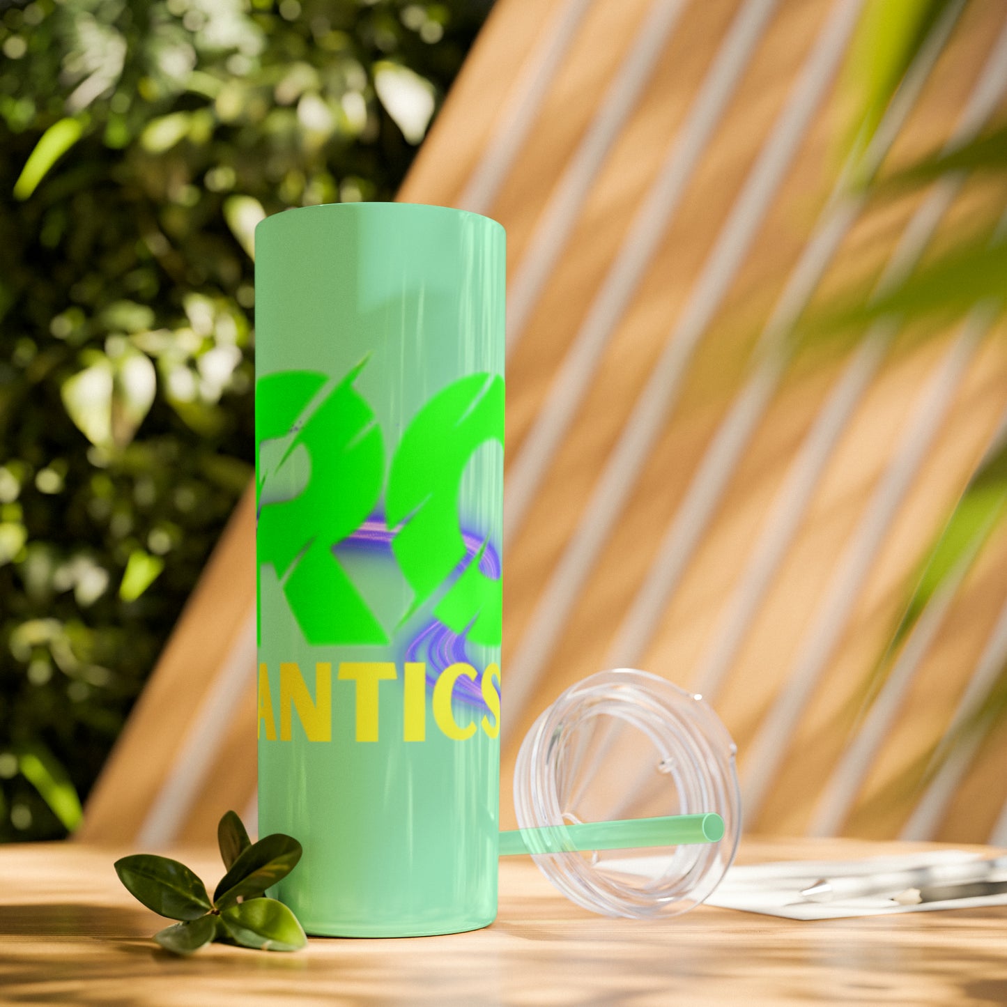 Skinny Tumbler with Straw, 20oz