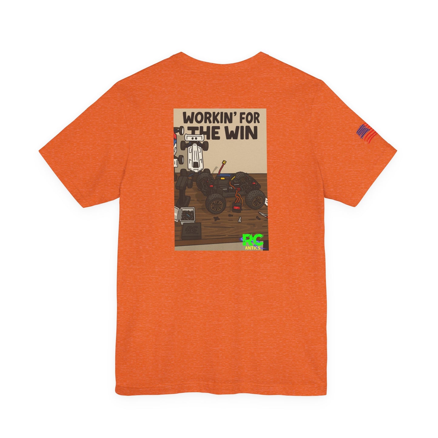 Workin for the Win Unisex Jersey Short Sleeve Tee