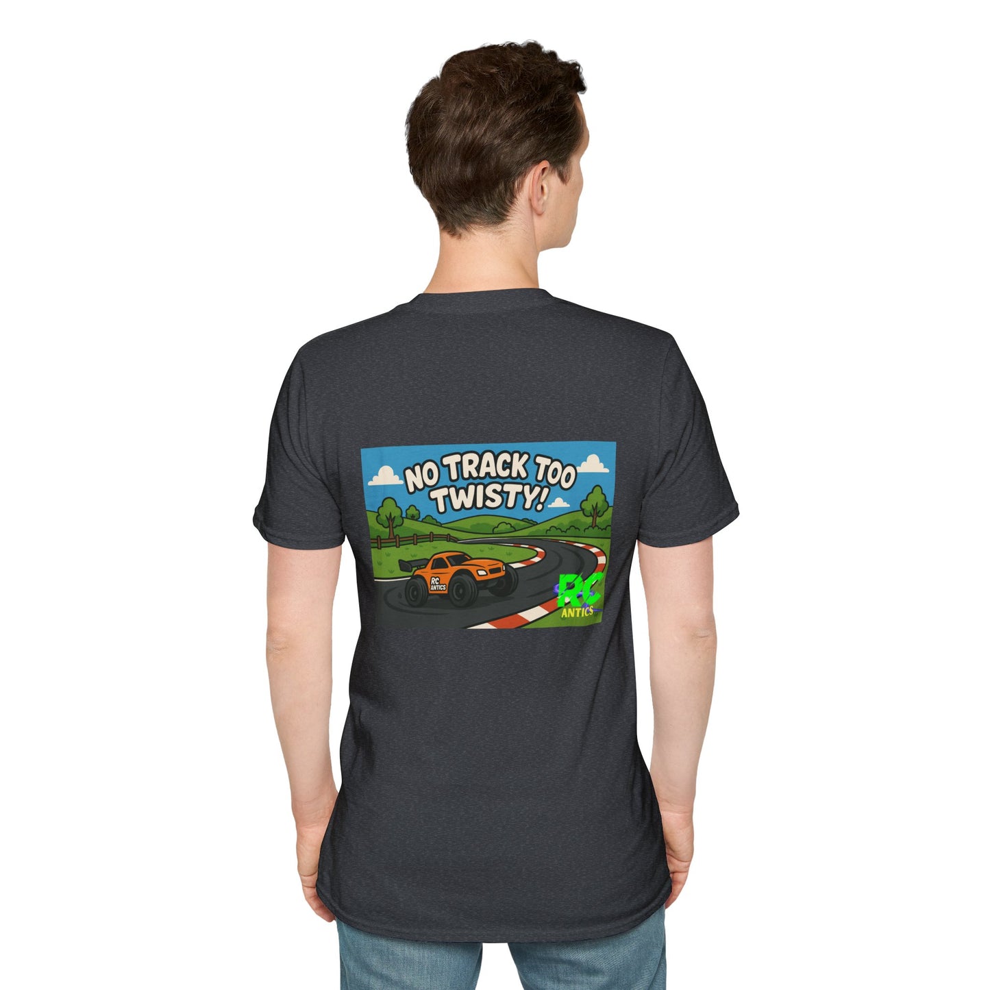 No Track to Twisty Unisex Softstyle T-Shirt