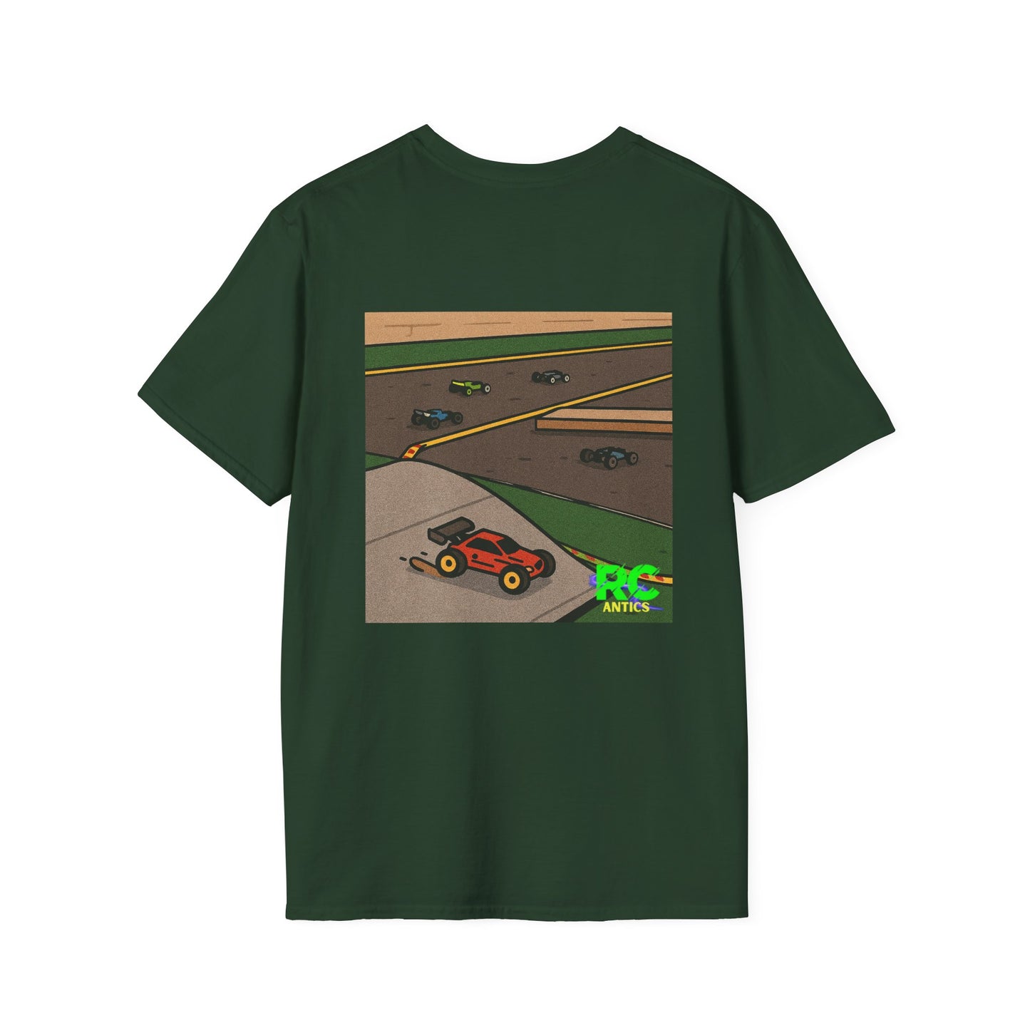 Carpet Road Course Racing Unisex Softstyle T-Shirt