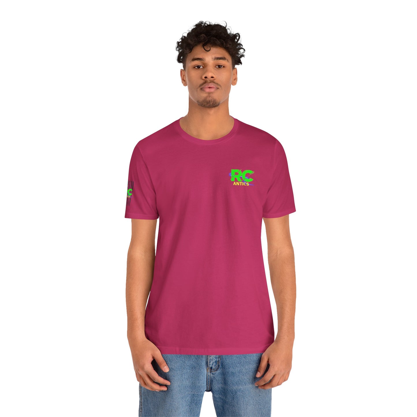 Help I've Fallin and can't get up Jump Unisex Jersey Short Sleeve Tee