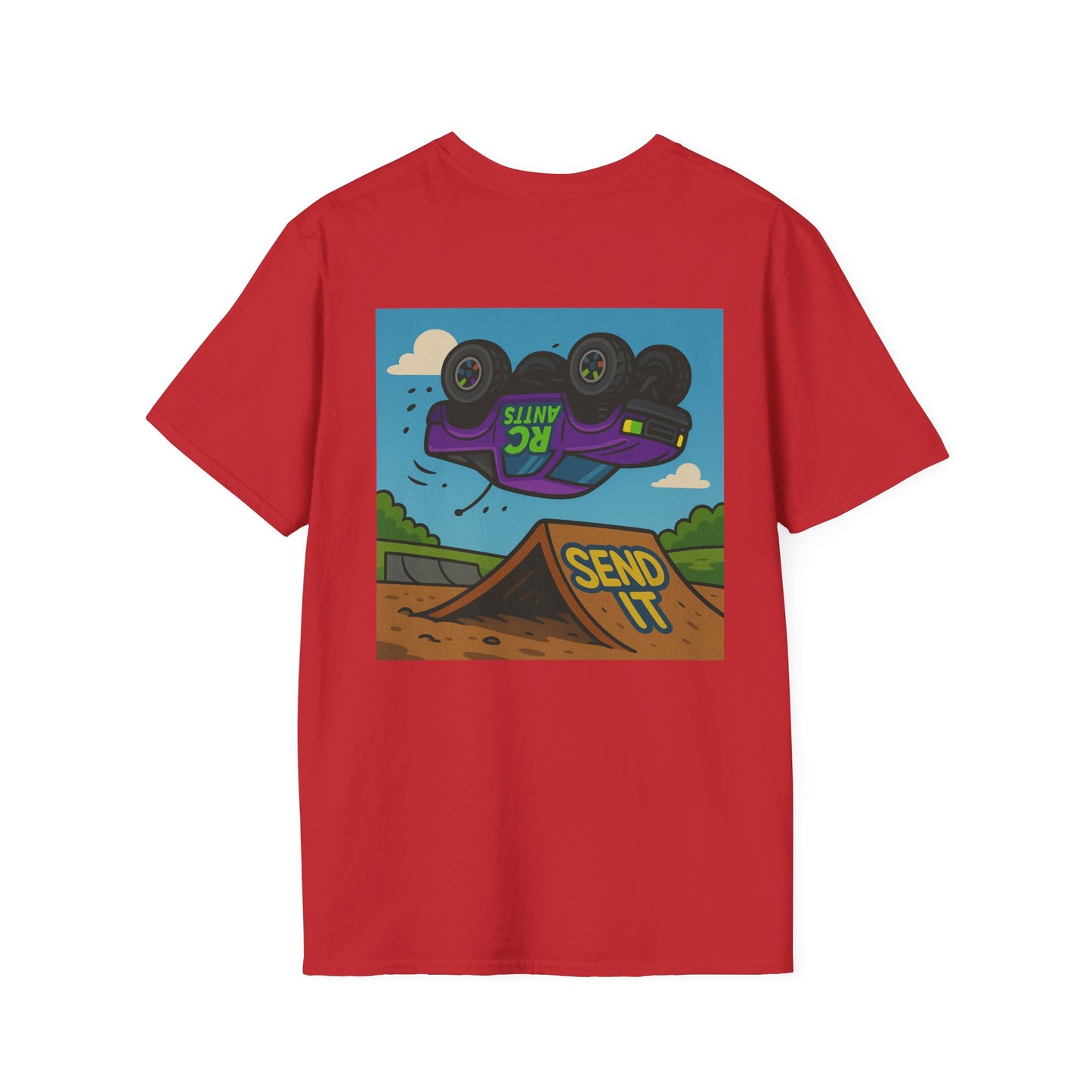 RC Truck Skate Park Send It Unisex Softstyle T-Shirt