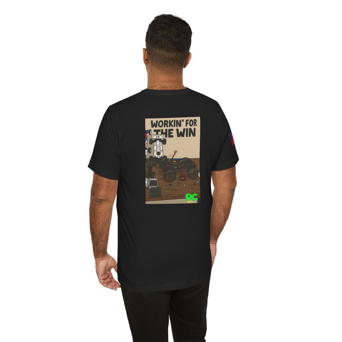 Workin for the Win Unisex Jersey Short Sleeve Tee