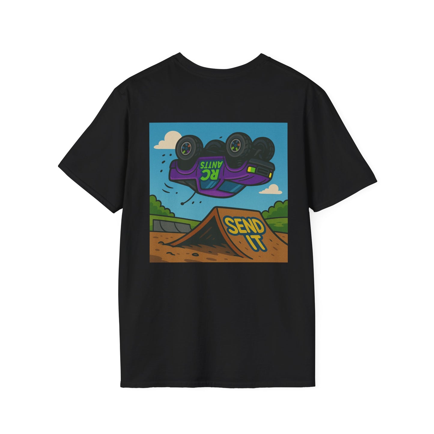RC Truck Skate Park Send It Unisex Softstyle T-Shirt