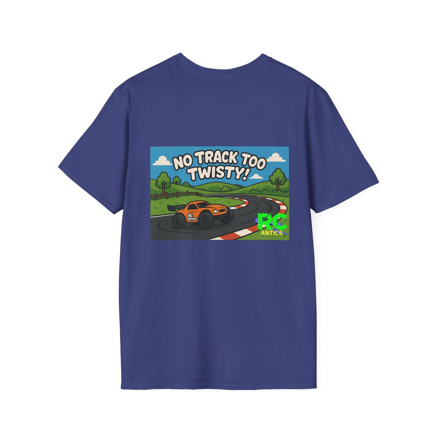 No Track to Twisty Unisex Softstyle T-Shirt