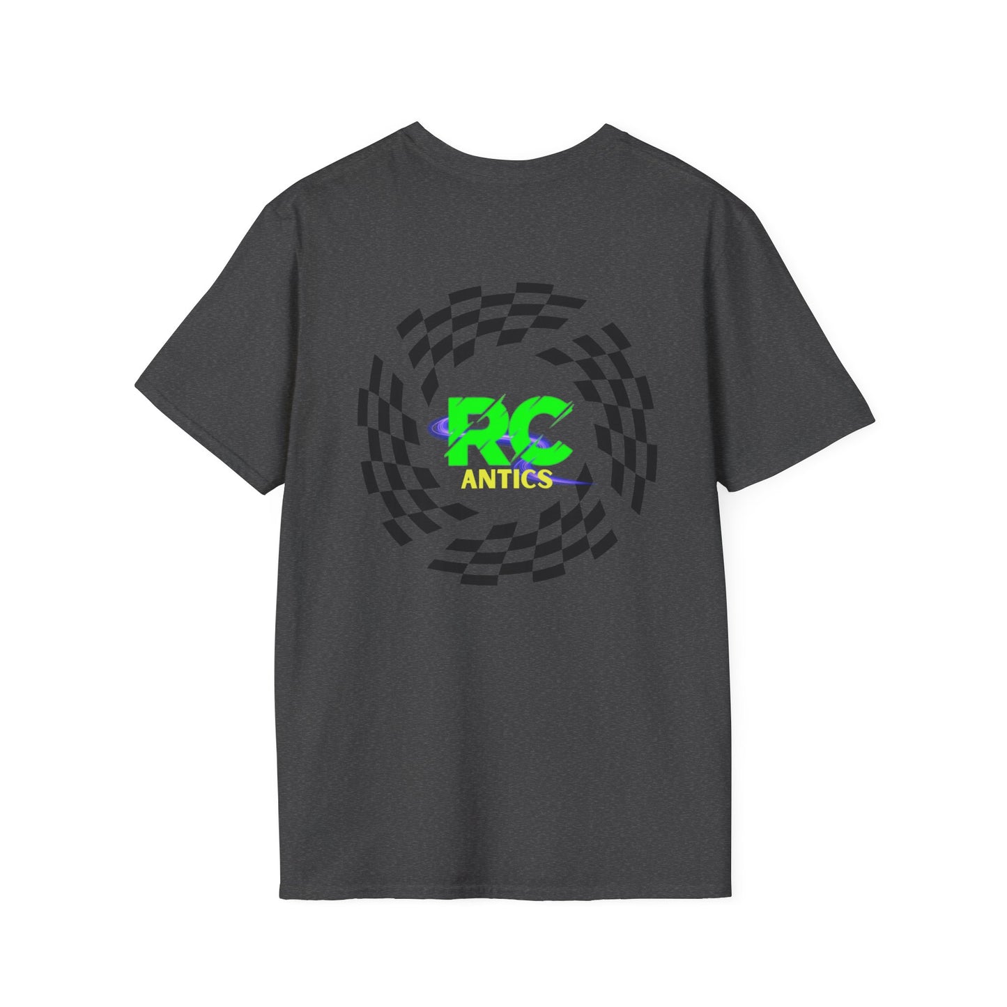 Flag Circle RC Antics Unisex Softstyle T-Shirt