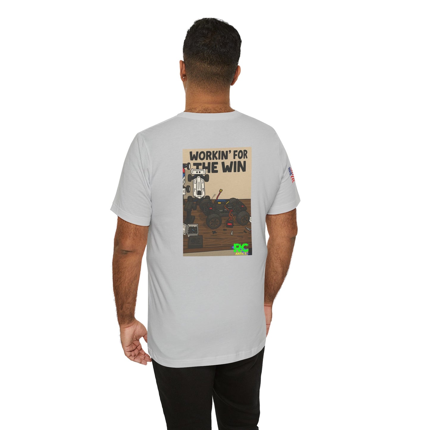 Workin for the Win Unisex Jersey Short Sleeve Tee