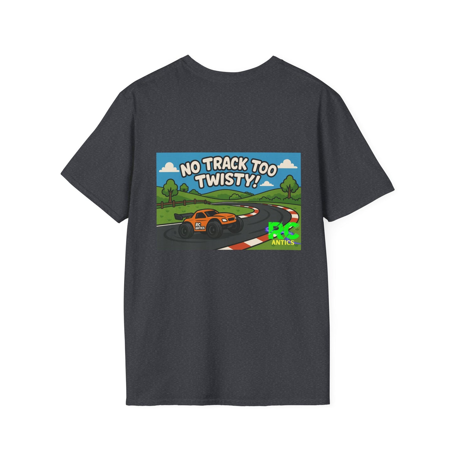 No Track to Twisty Unisex Softstyle T-Shirt