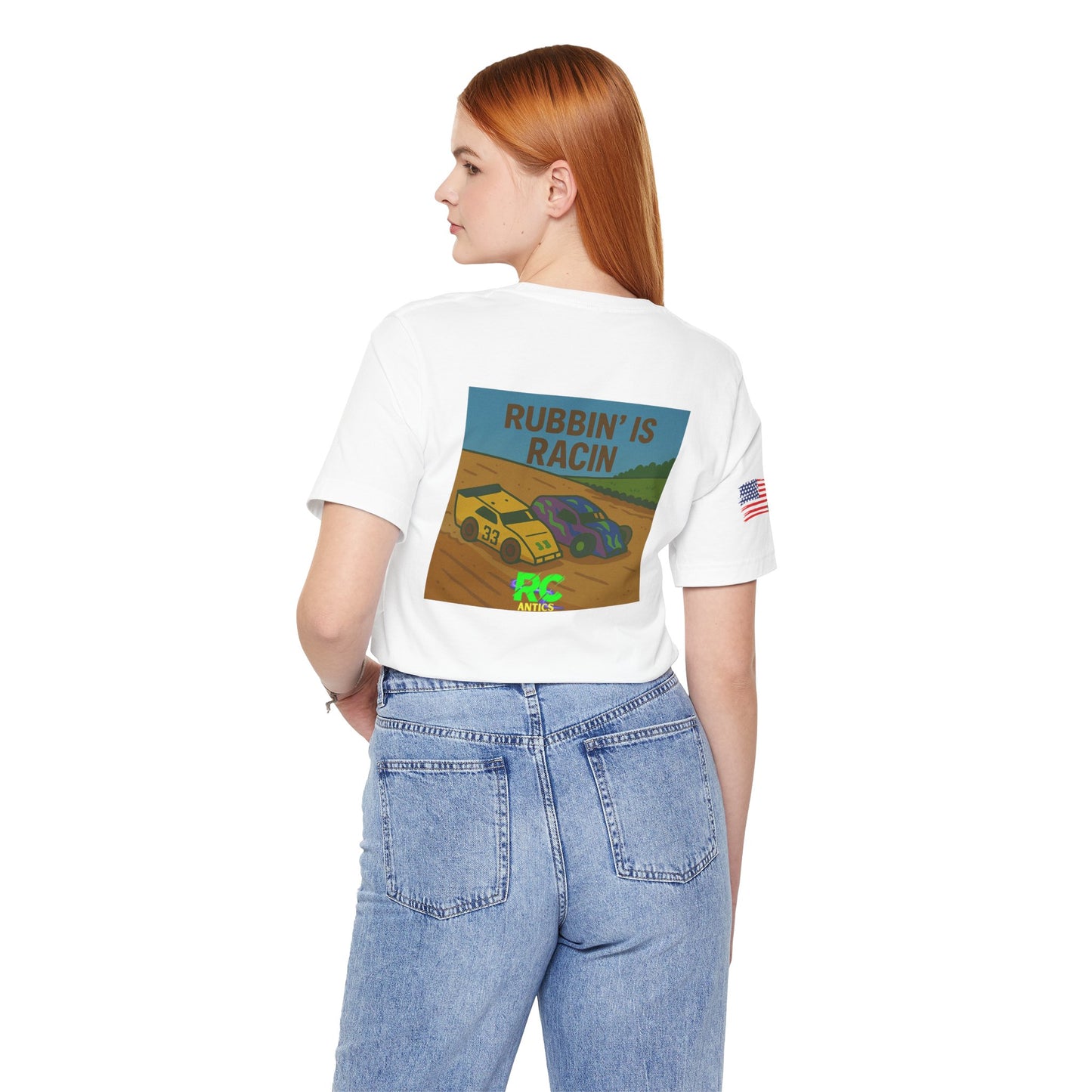 Rubbin is Racin Unisex Jersey Short Sleeve Tee