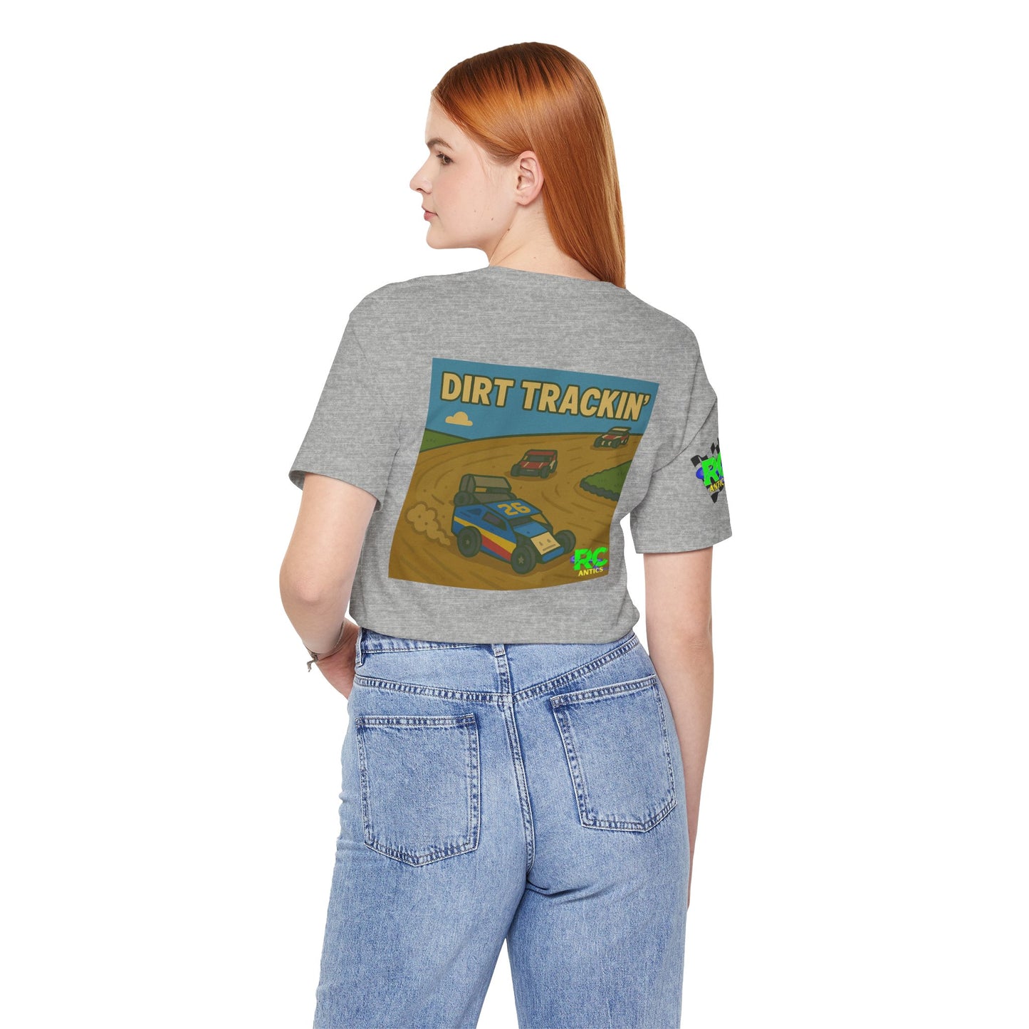 Dirt Trackin Unisex Jersey Short Sleeve Tee