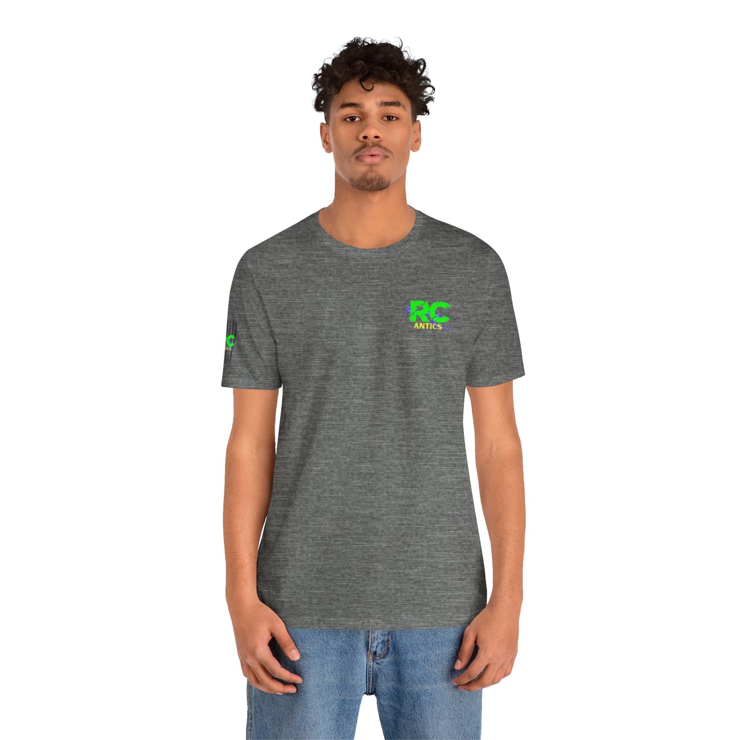 Help I've Fallin and can't get up Jump Unisex Jersey Short Sleeve Tee