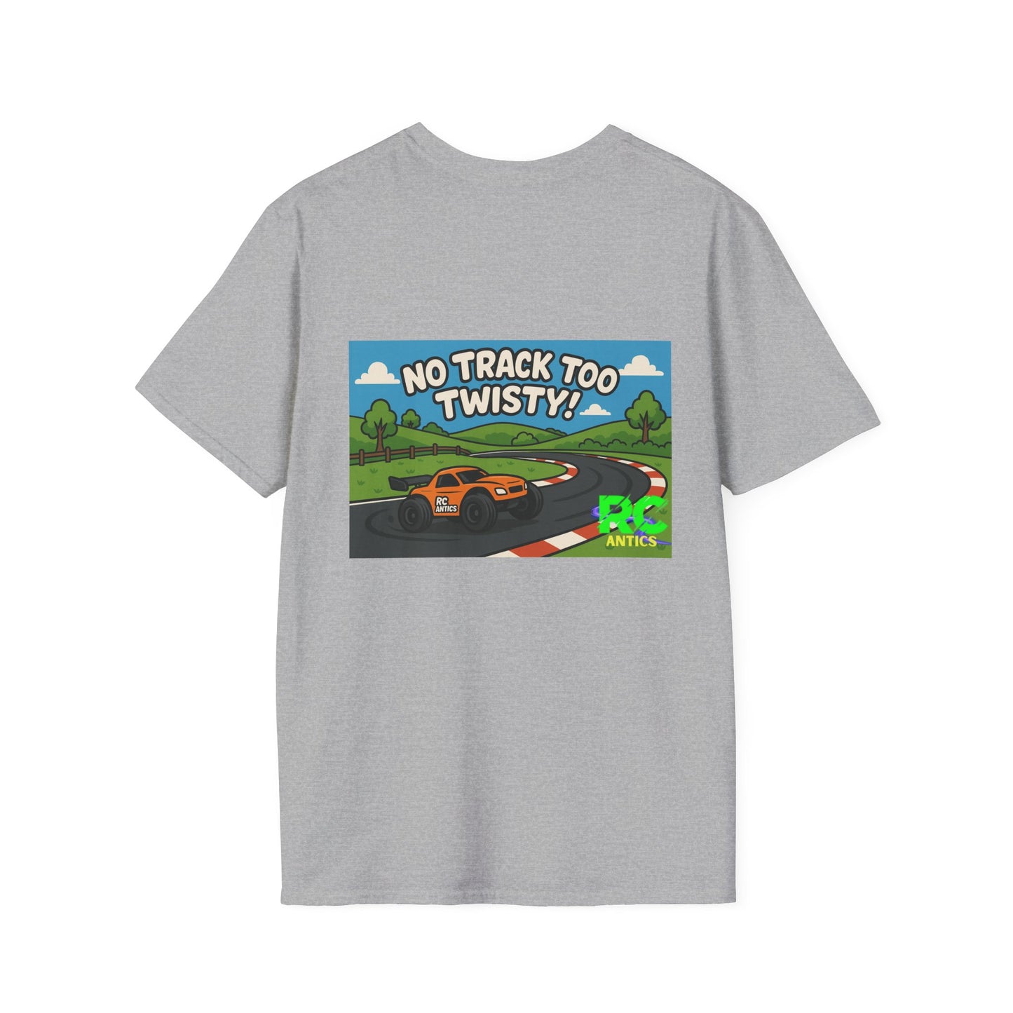 No Track to Twisty Unisex Softstyle T-Shirt