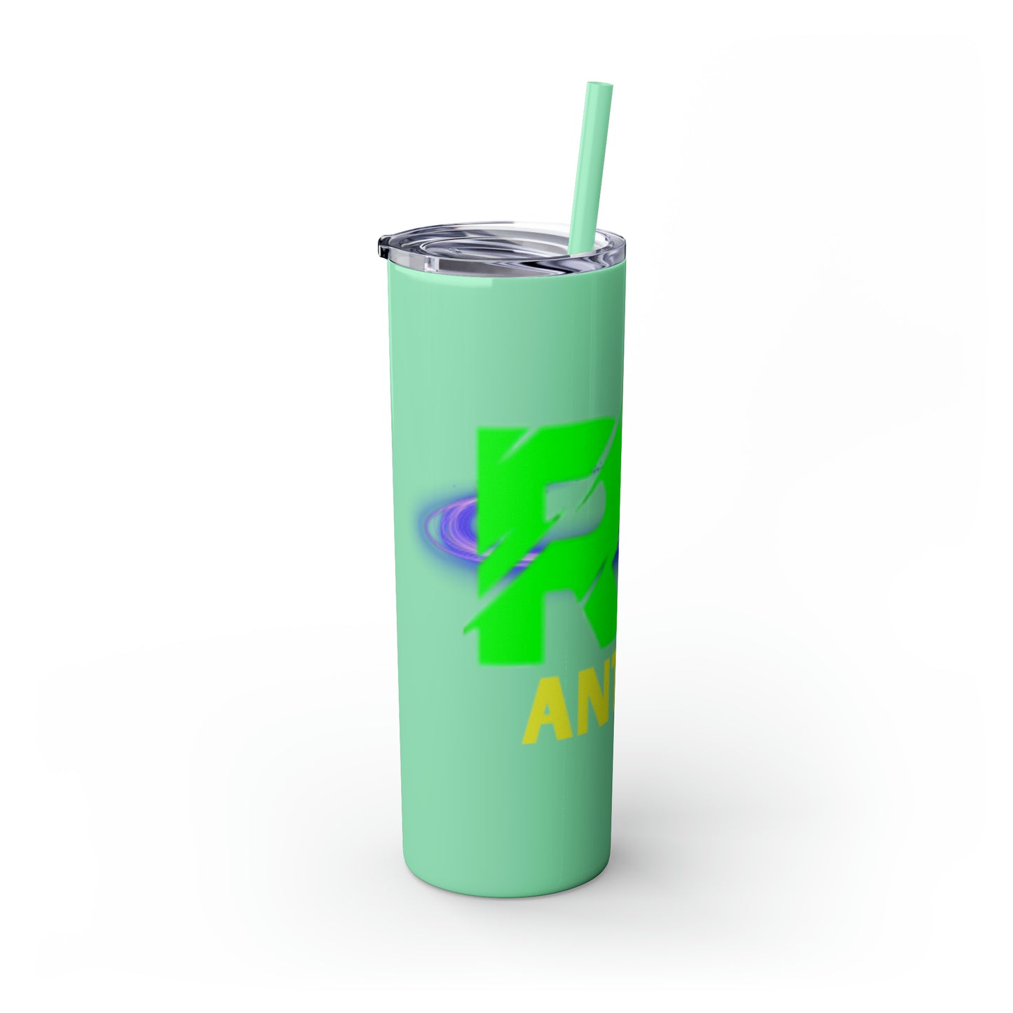 Skinny Tumbler with Straw, 20oz