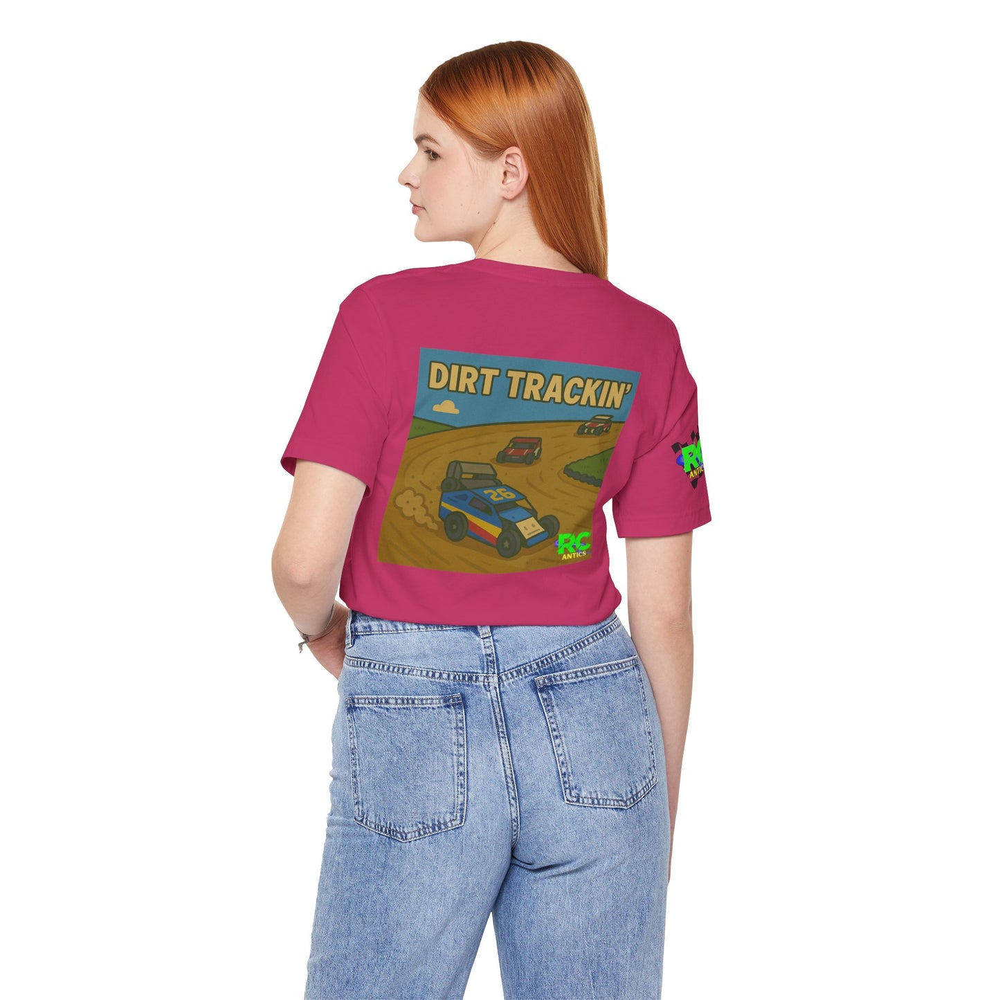 Dirt Trackin Unisex Jersey Short Sleeve Tee