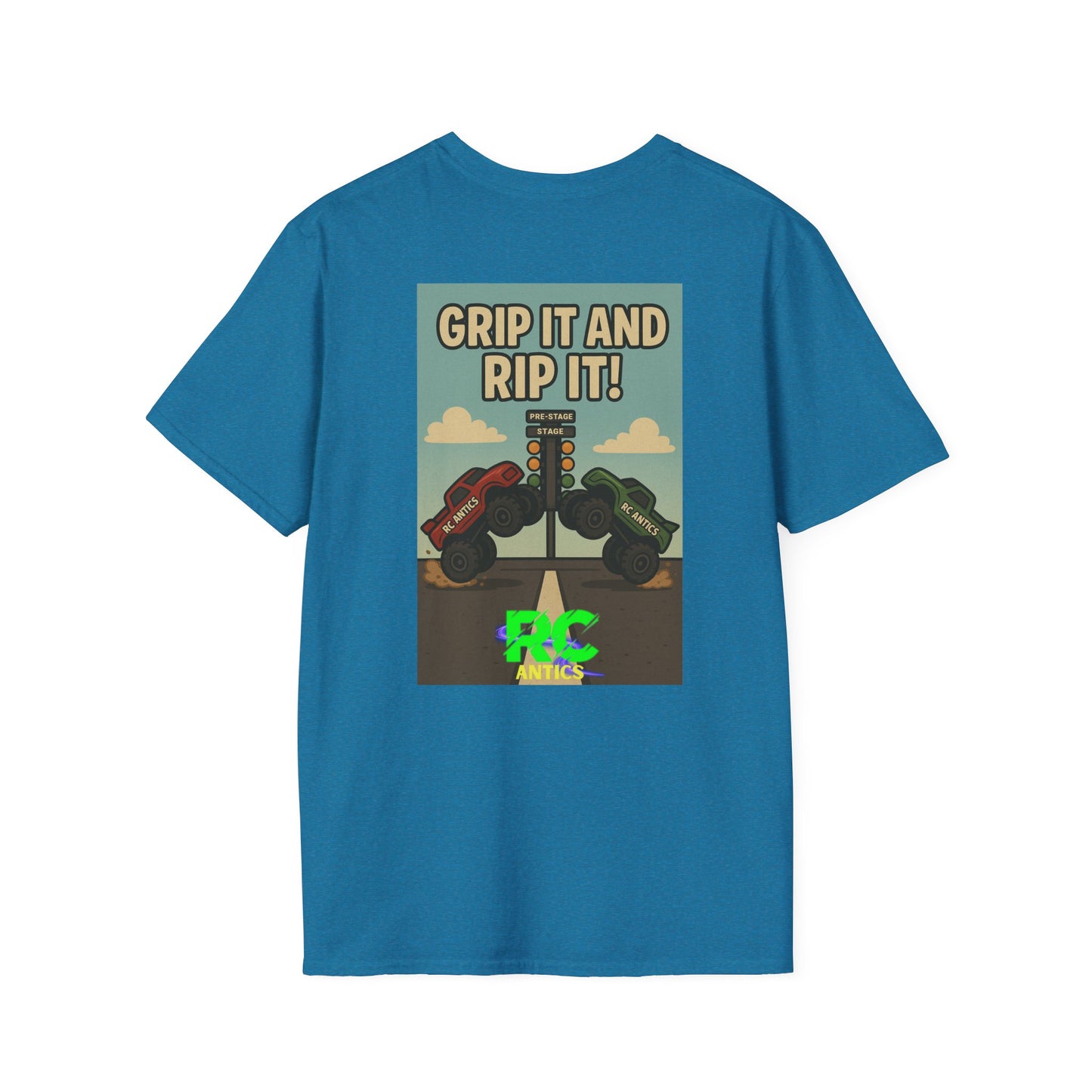 Grip it and Rip it RC Drag Racing Unisex Softstyle T-Shirt