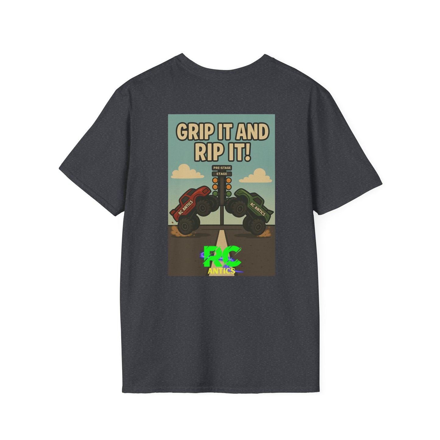 Grip it and Rip it RC Drag Racing Unisex Softstyle T-Shirt