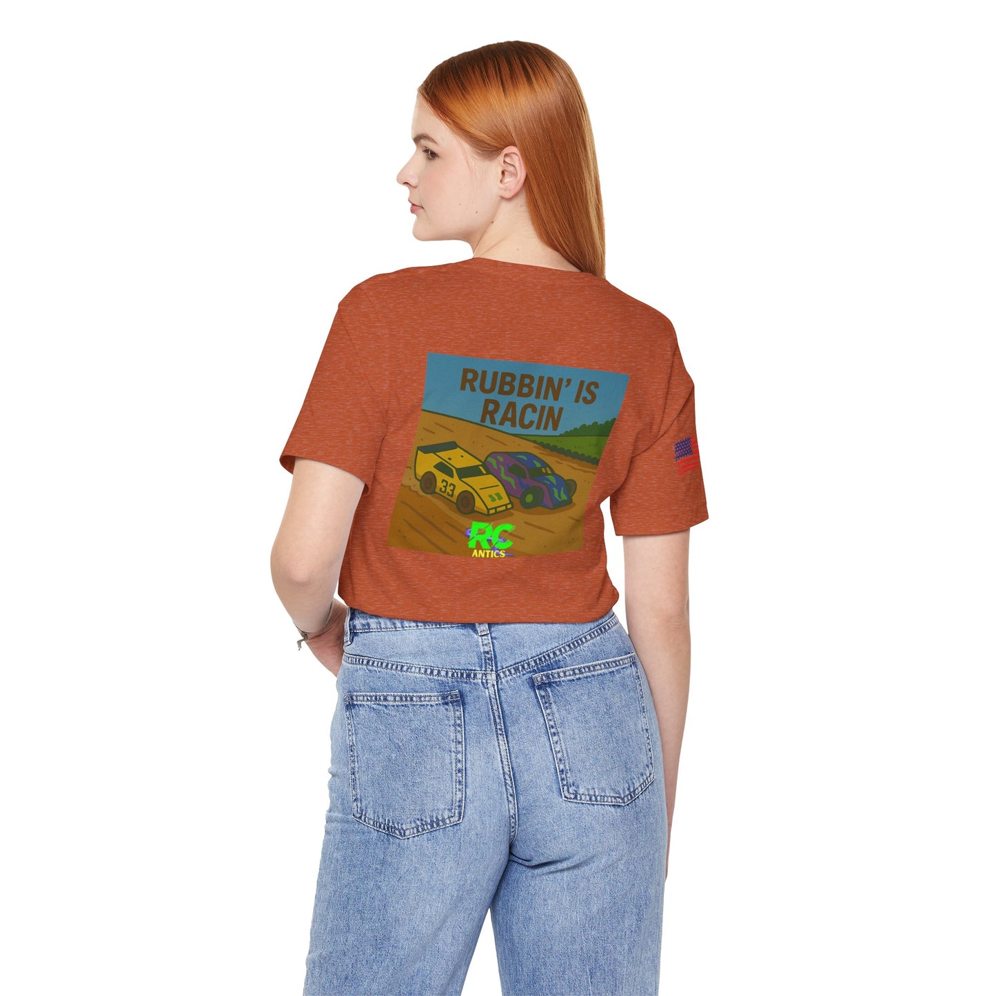 Rubbin is Racin Unisex Jersey Short Sleeve Tee