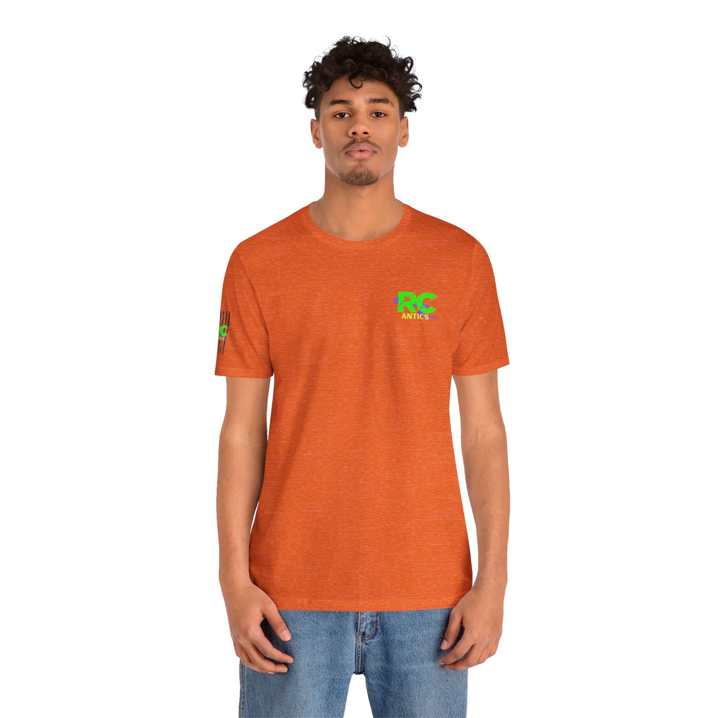 Help I've Fallin and can't get up Jump Unisex Jersey Short Sleeve Tee