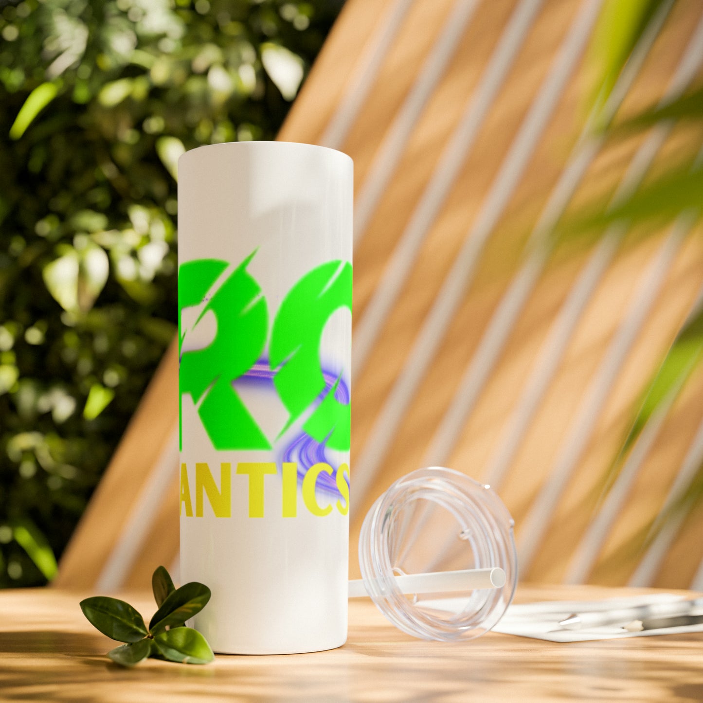 Skinny Tumbler with Straw, 20oz