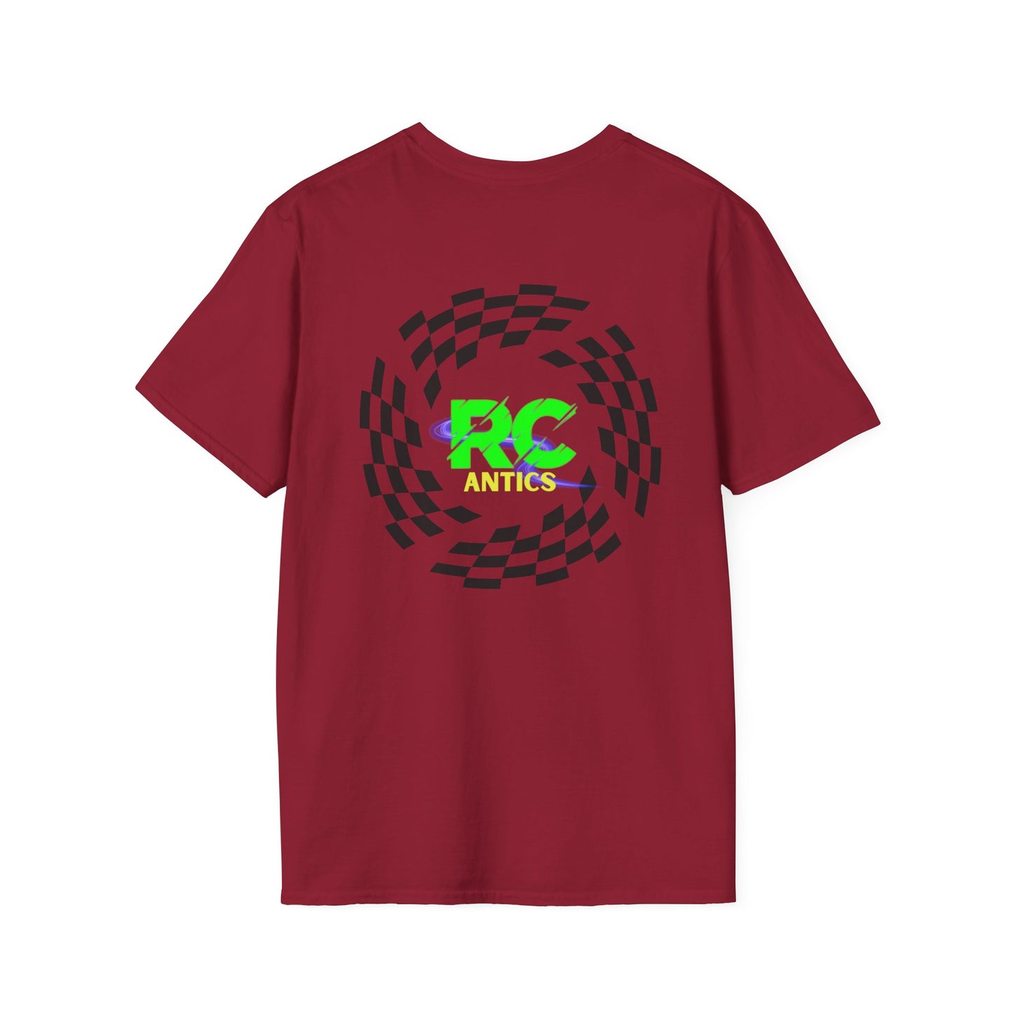 Flag Circle RC Antics Unisex Softstyle T-Shirt