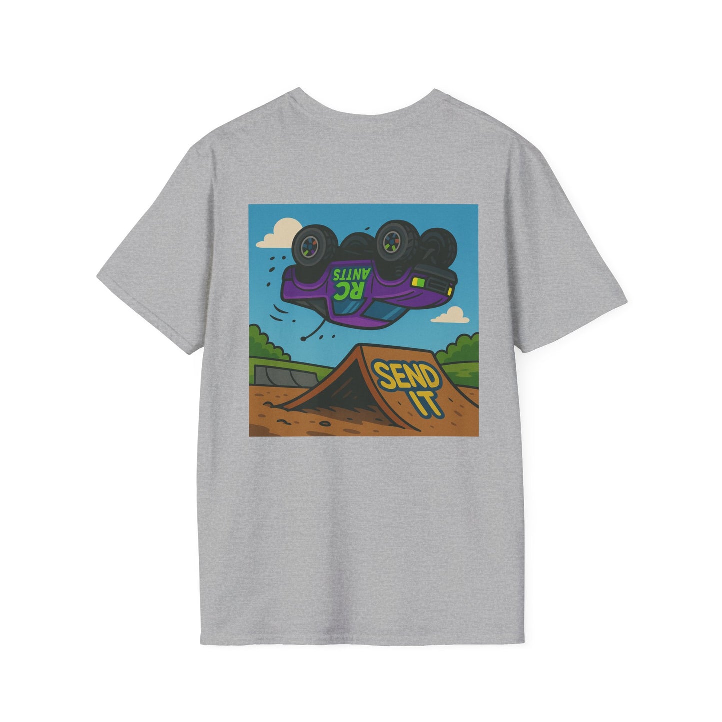 RC Truck Skate Park Send It Unisex Softstyle T-Shirt