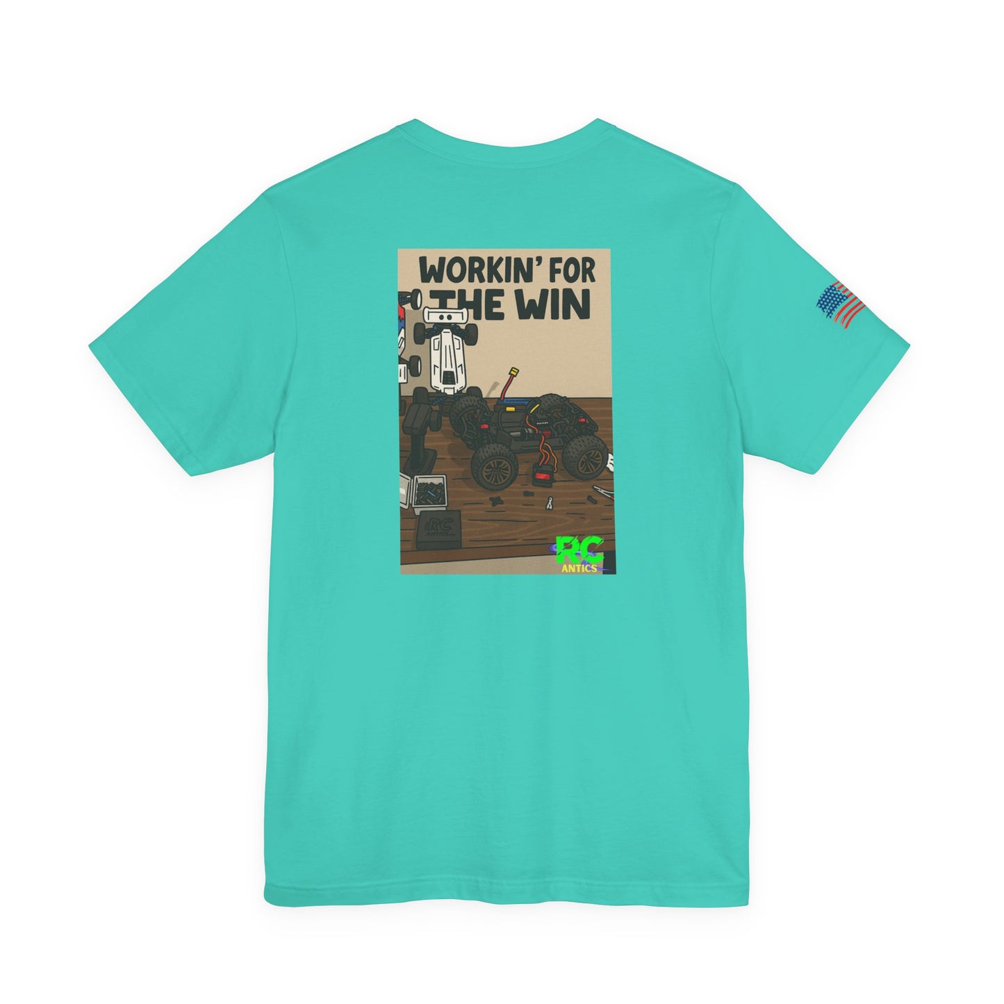 Workin for the Win Unisex Jersey Short Sleeve Tee