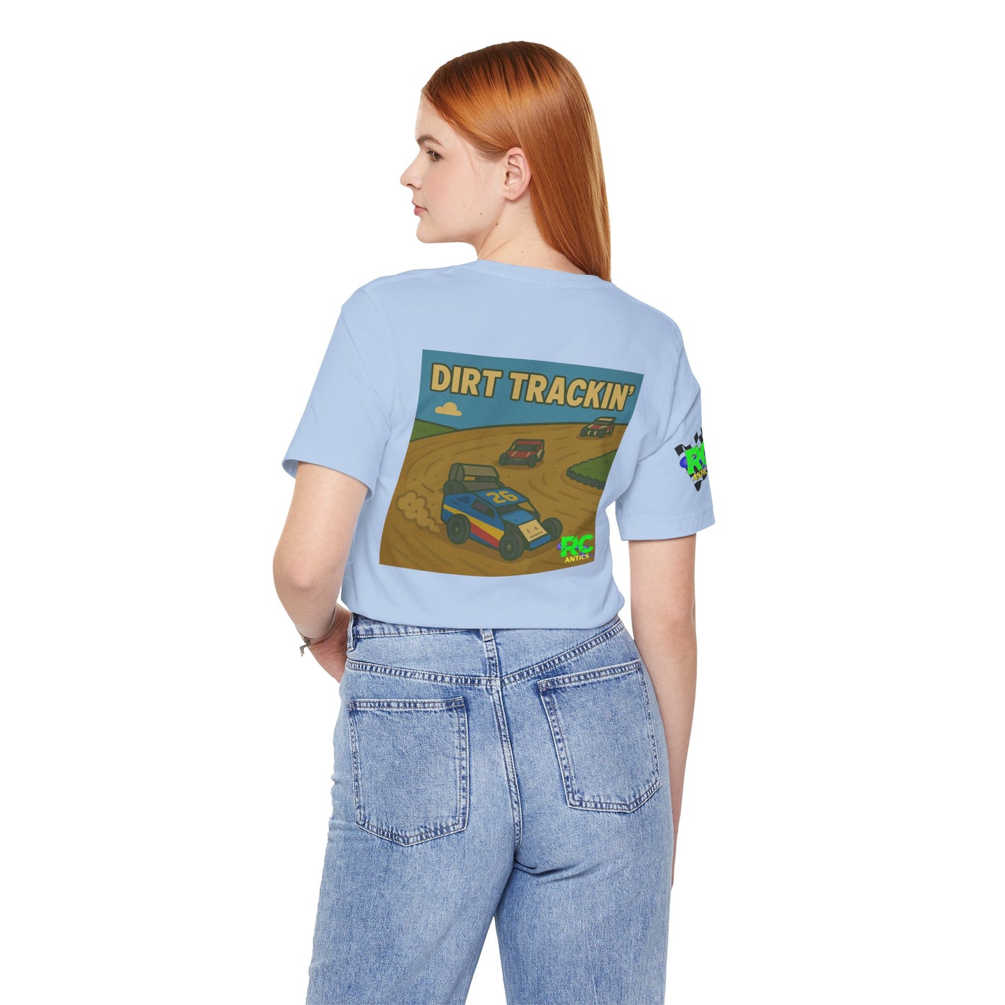 Dirt Trackin Unisex Jersey Short Sleeve Tee