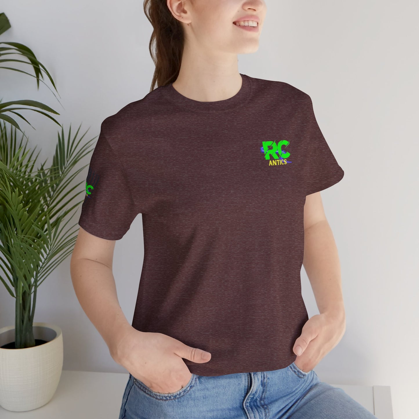 Help I've Fallin and can't get up Jump Unisex Jersey Short Sleeve Tee