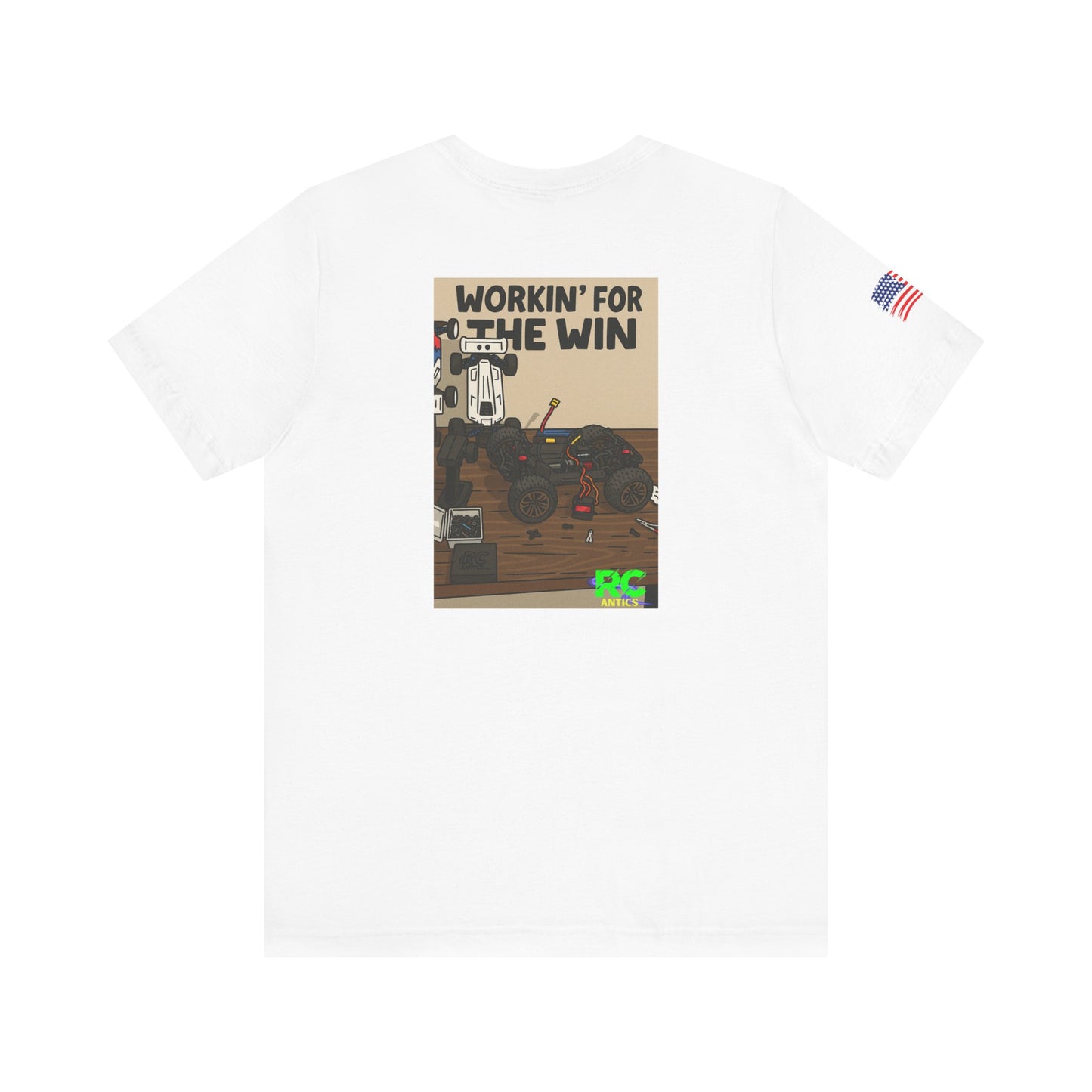 Workin for the Win Unisex Jersey Short Sleeve Tee