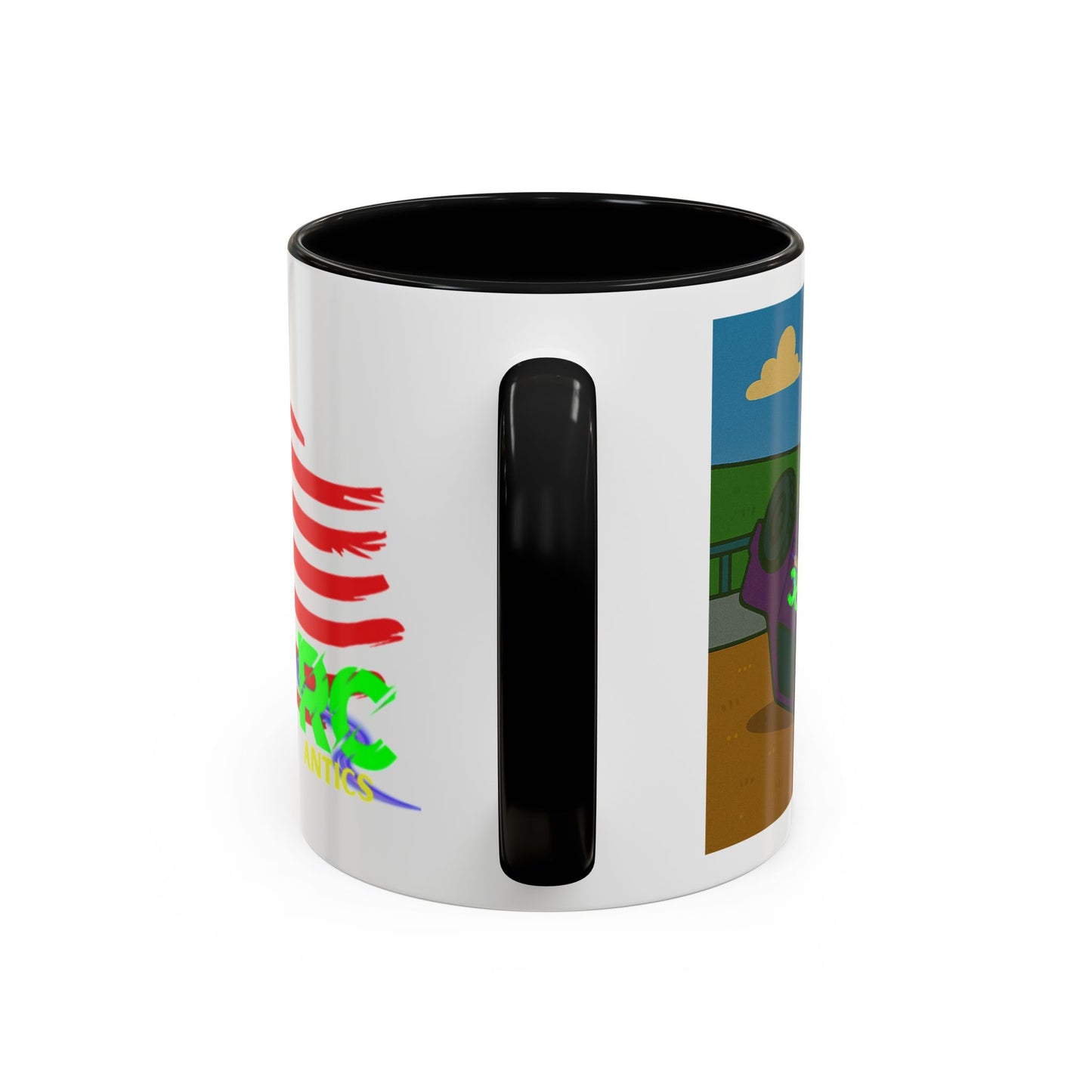 Help I've Fallin and Can't get up Skate Park Accent Coffee Mug (11, 15oz)