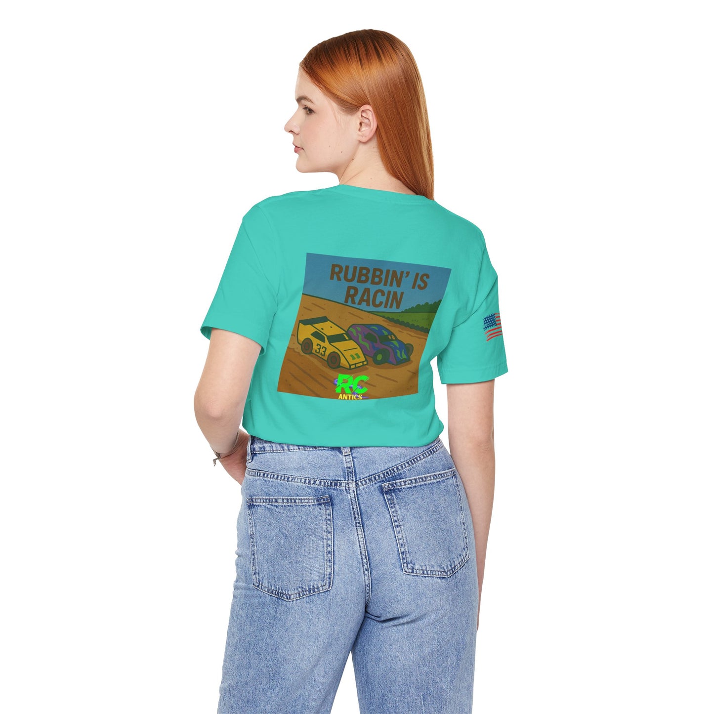 Rubbin is Racin Unisex Jersey Short Sleeve Tee