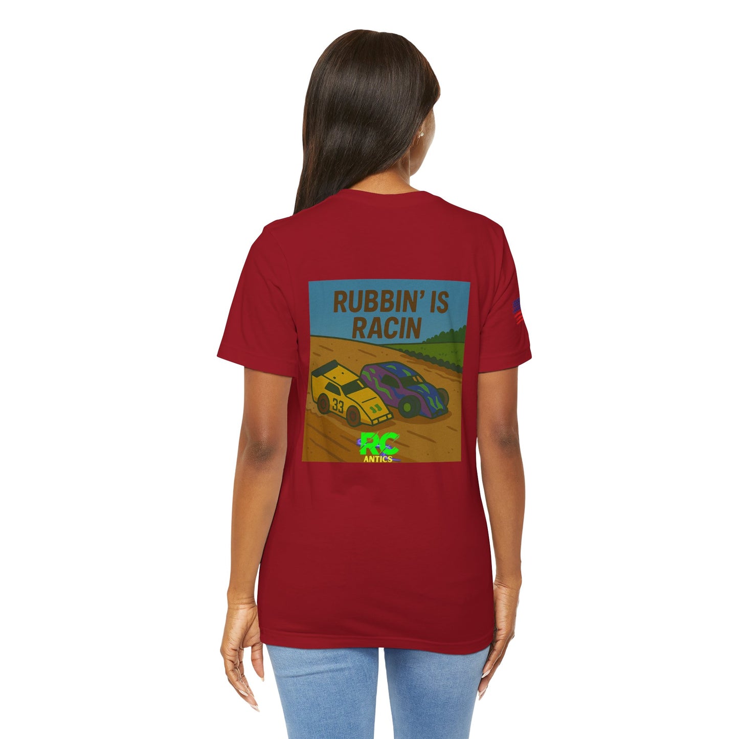 Rubbin is Racin Unisex Jersey Short Sleeve Tee