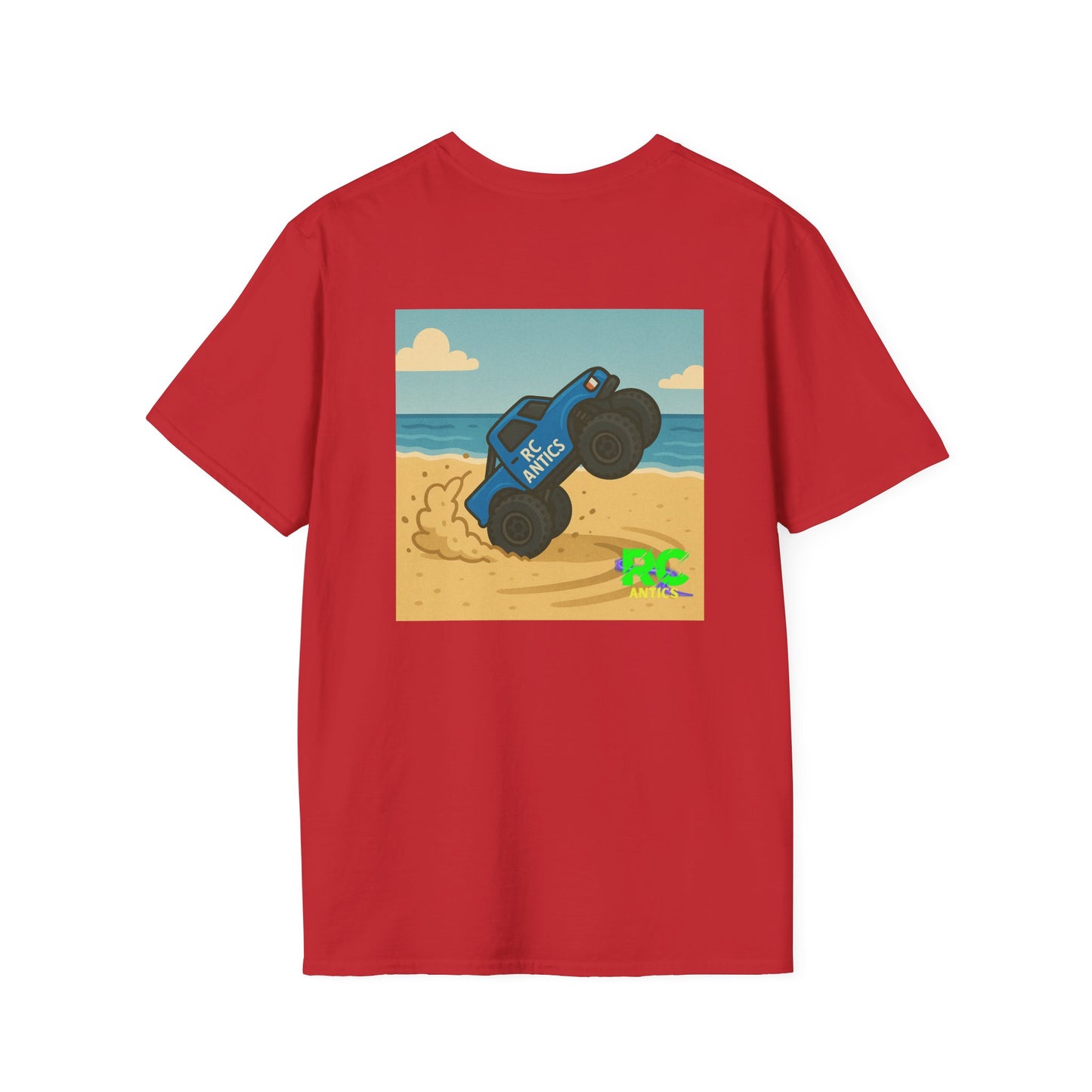 RC Beach Fun Unisex Softstyle T-Shirt