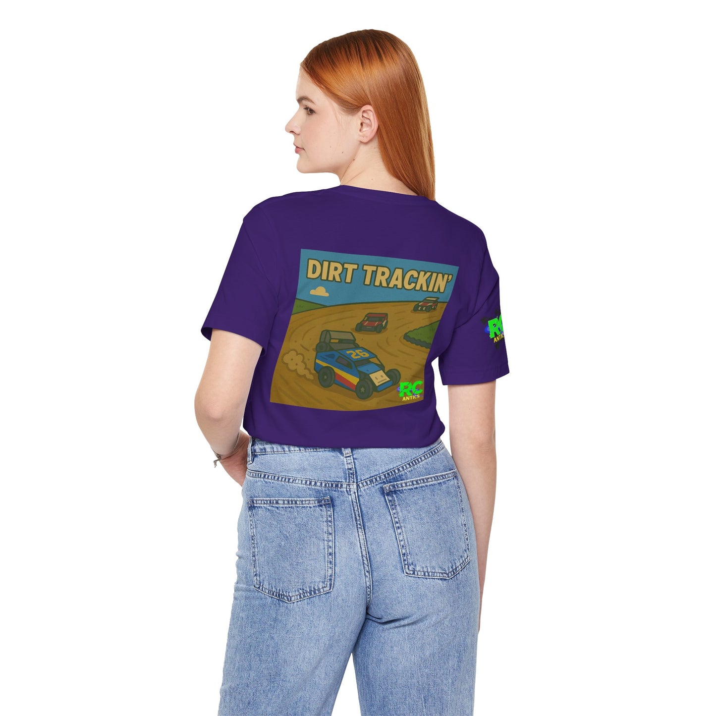 Dirt Trackin Unisex Jersey Short Sleeve Tee