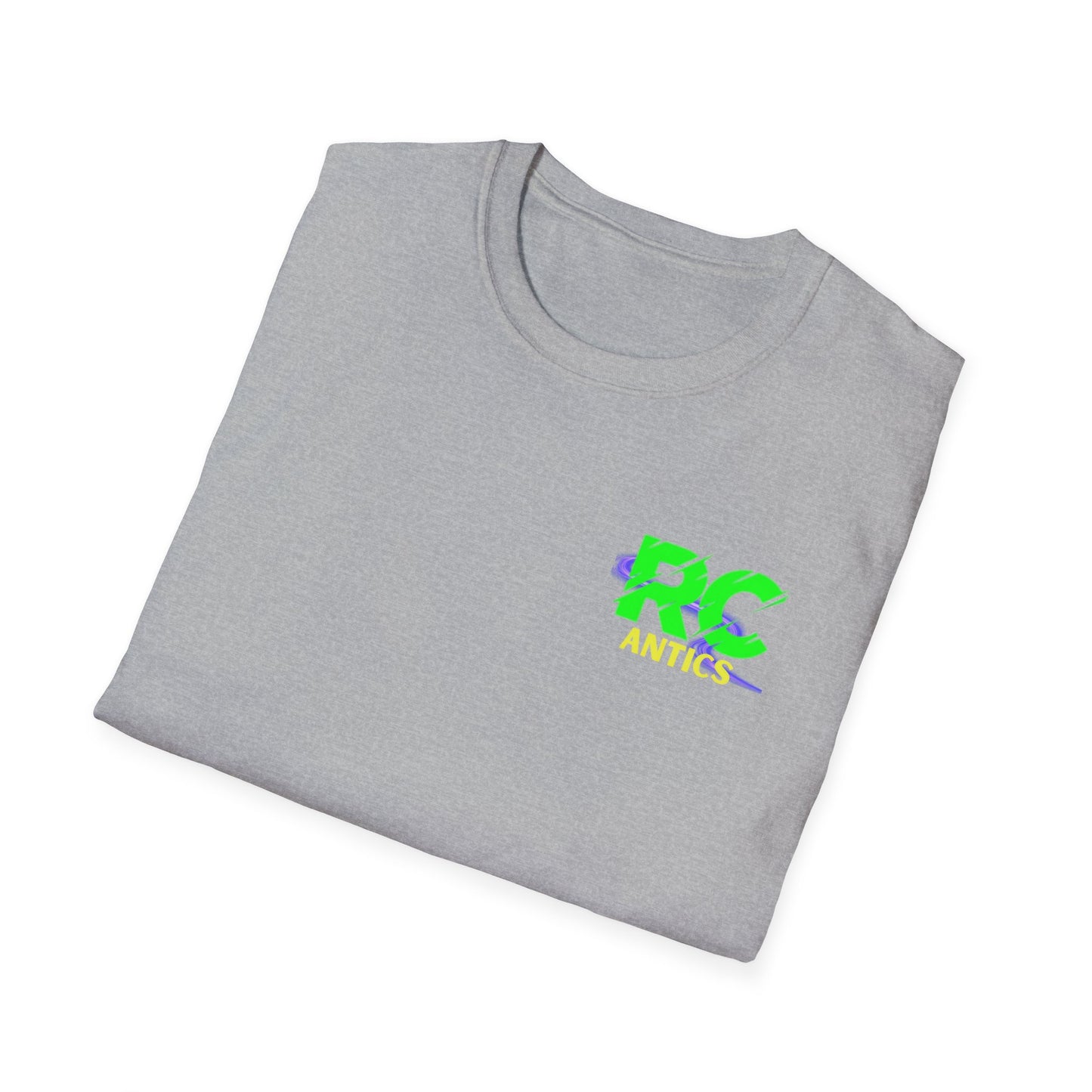 RC Truck Crossing Finish Line Unisex Softstyle T-Shirt