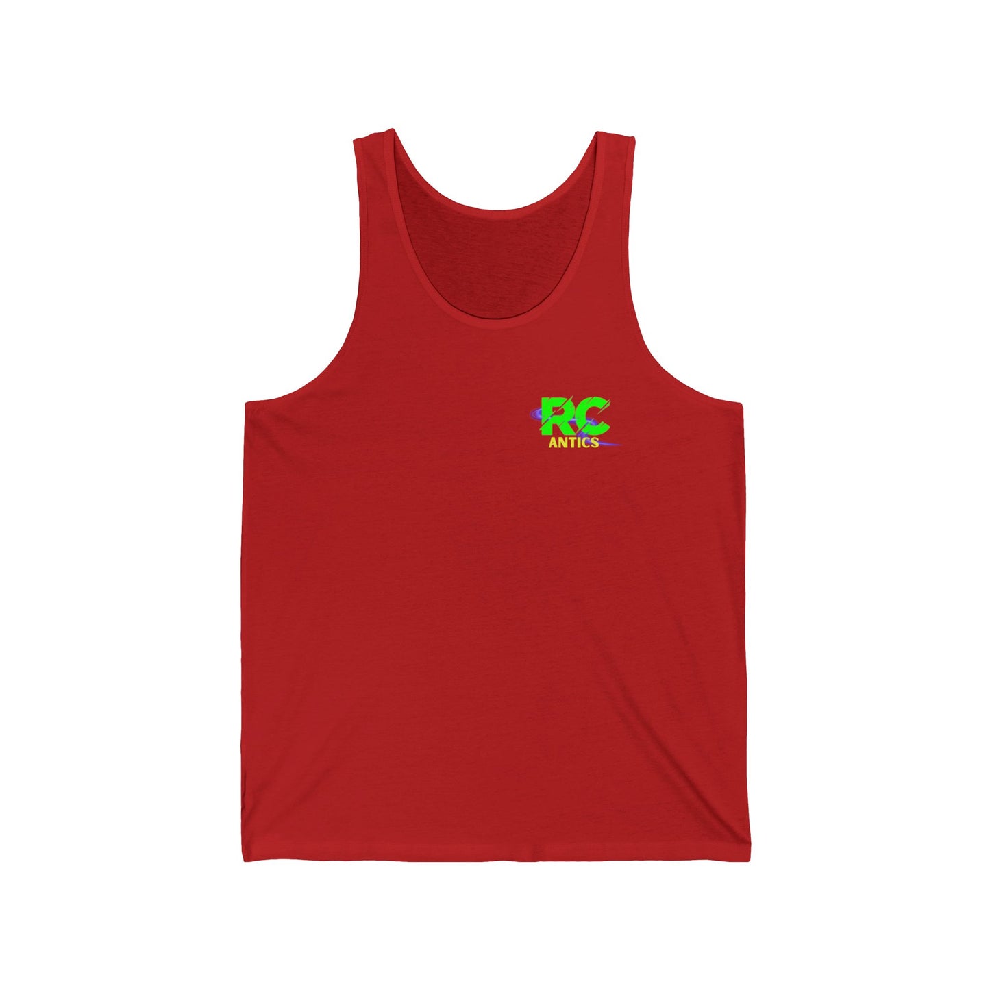 Racing for a Cure- Breast Cancer Unisex Jersey Tank