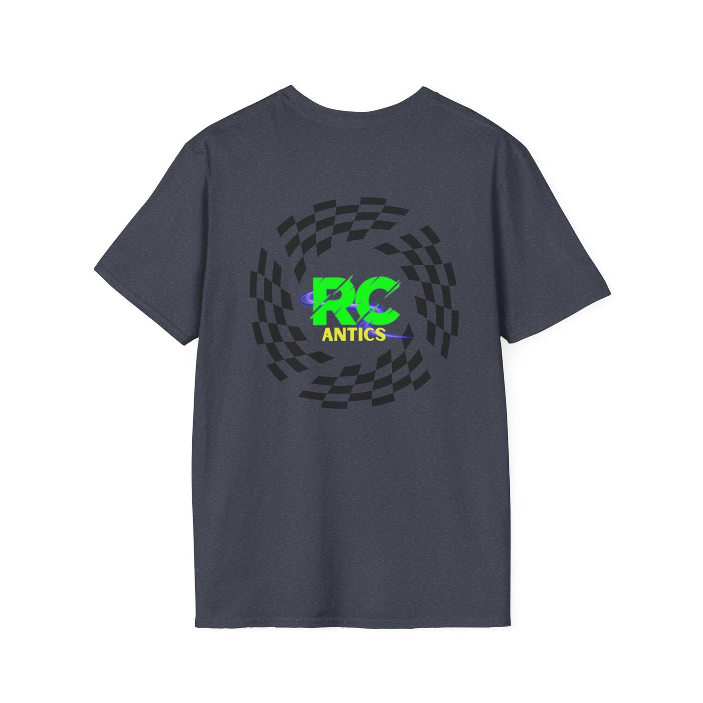 Flag Circle RC Antics Unisex Softstyle T-Shirt