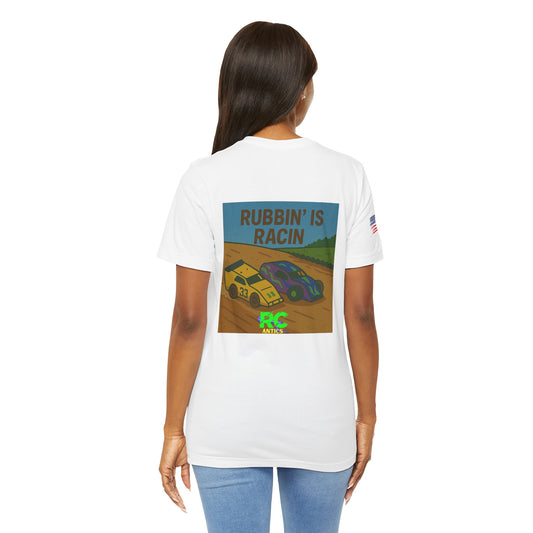 Rubbin is Racin Unisex Jersey Short Sleeve Tee