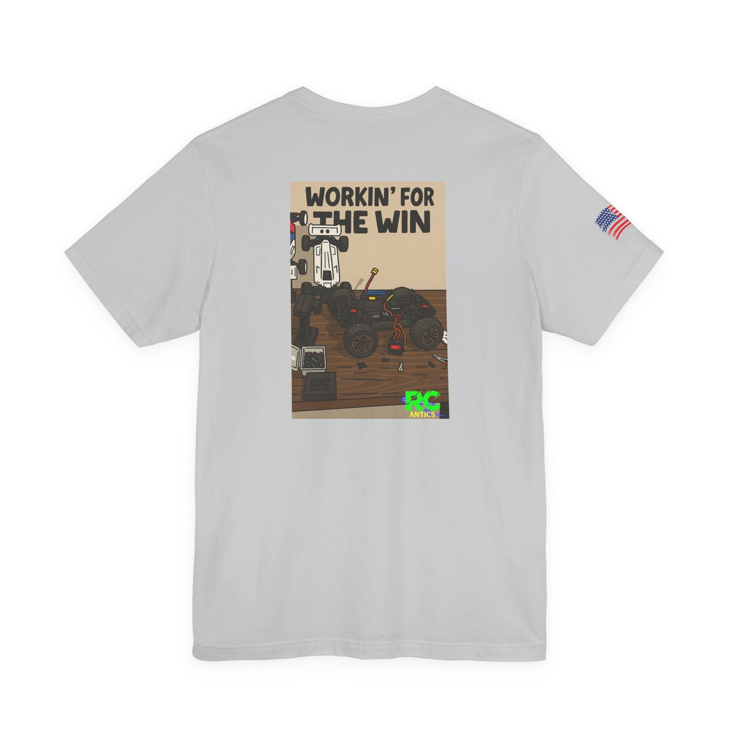 Workin for the Win Unisex Jersey Short Sleeve Tee