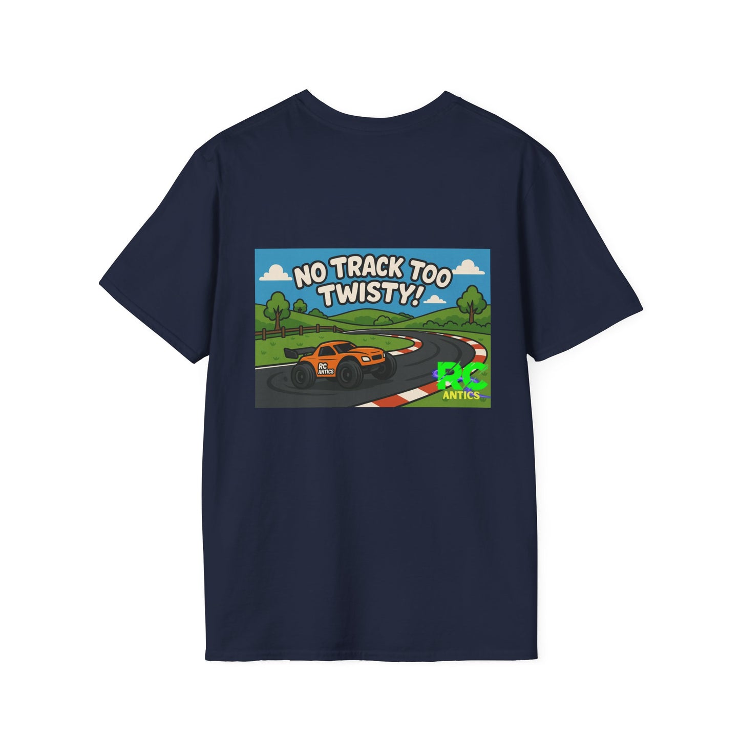 No Track to Twisty Unisex Softstyle T-Shirt