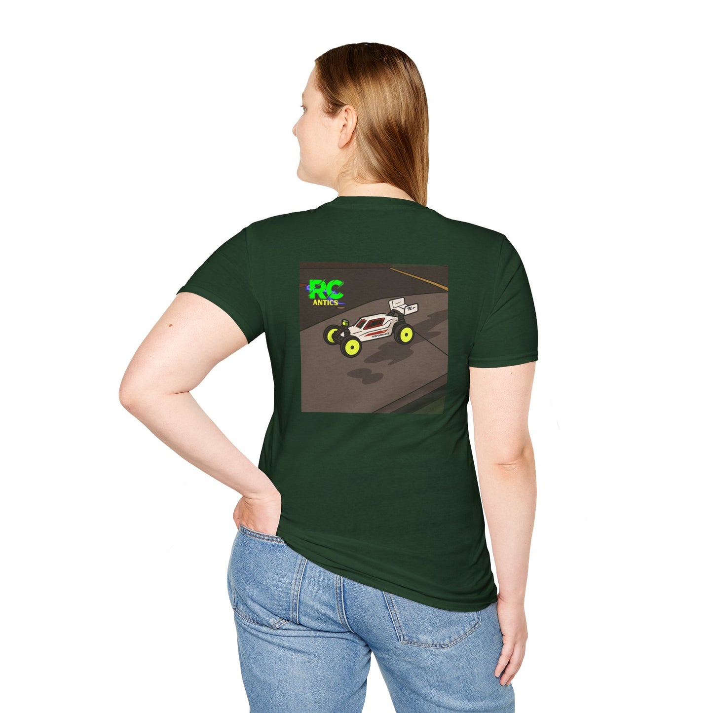 RC Road Course Racing Unisex Softstyle T-Shirt