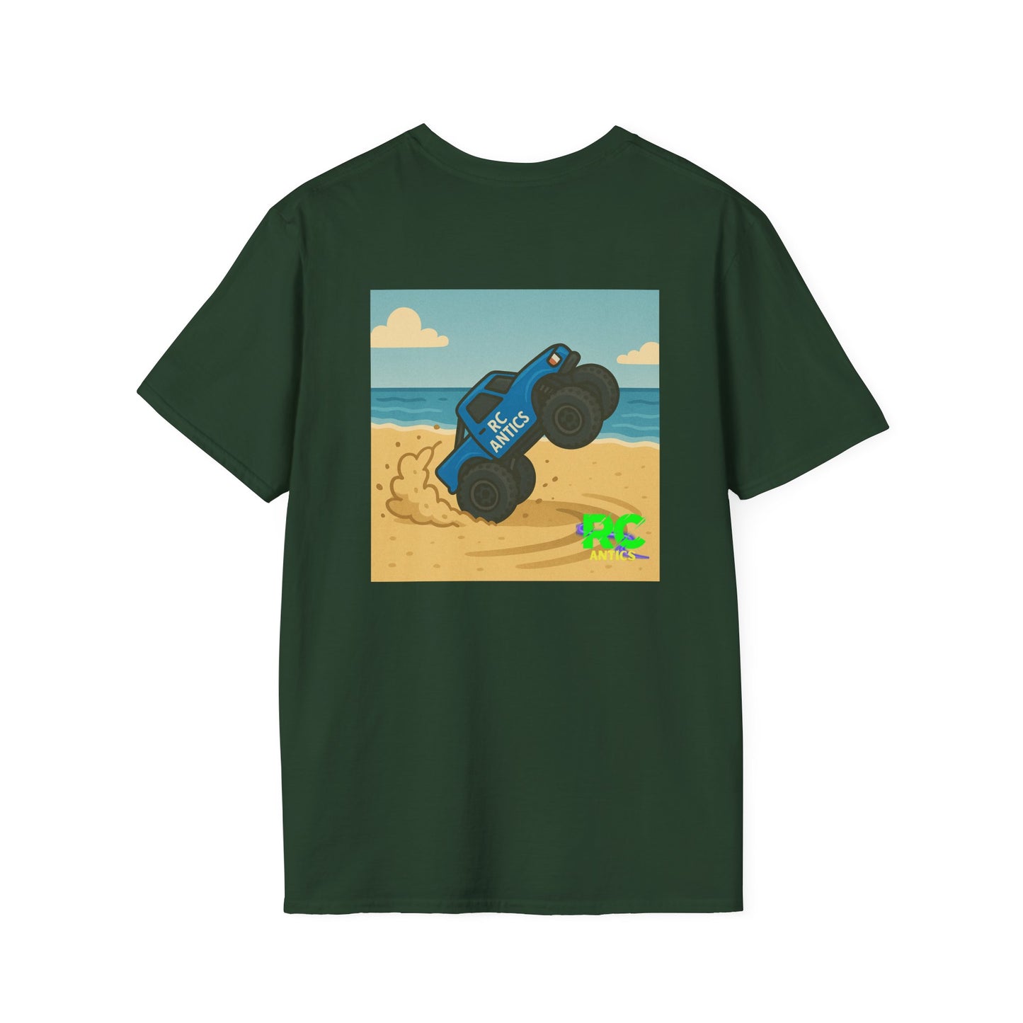 RC Beach Fun Unisex Softstyle T-Shirt
