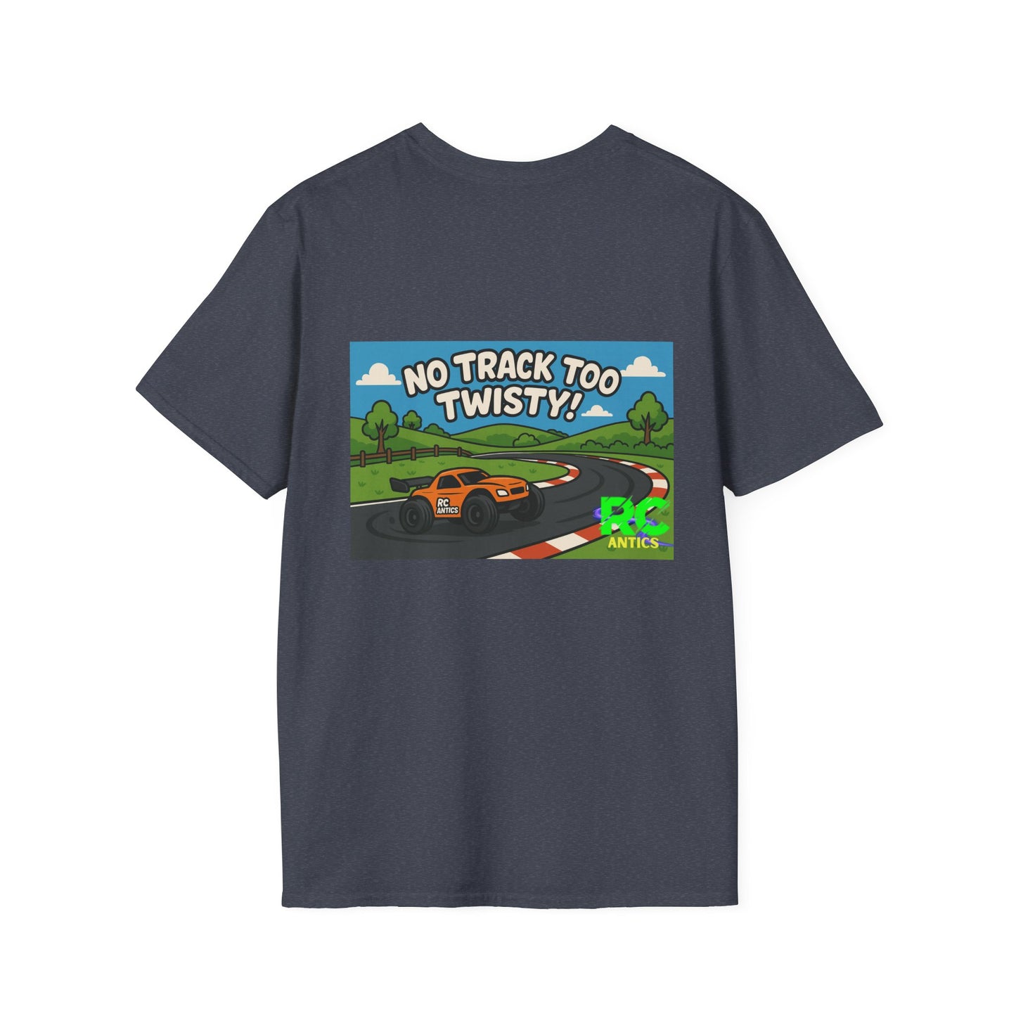No Track to Twisty Unisex Softstyle T-Shirt