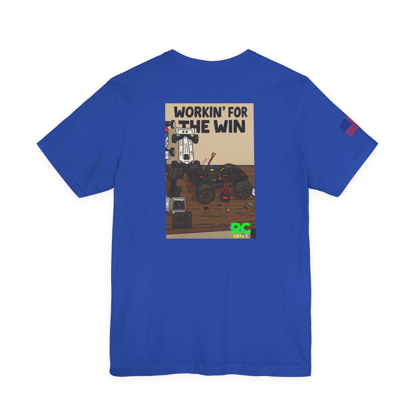 Workin for the Win Unisex Jersey Short Sleeve Tee