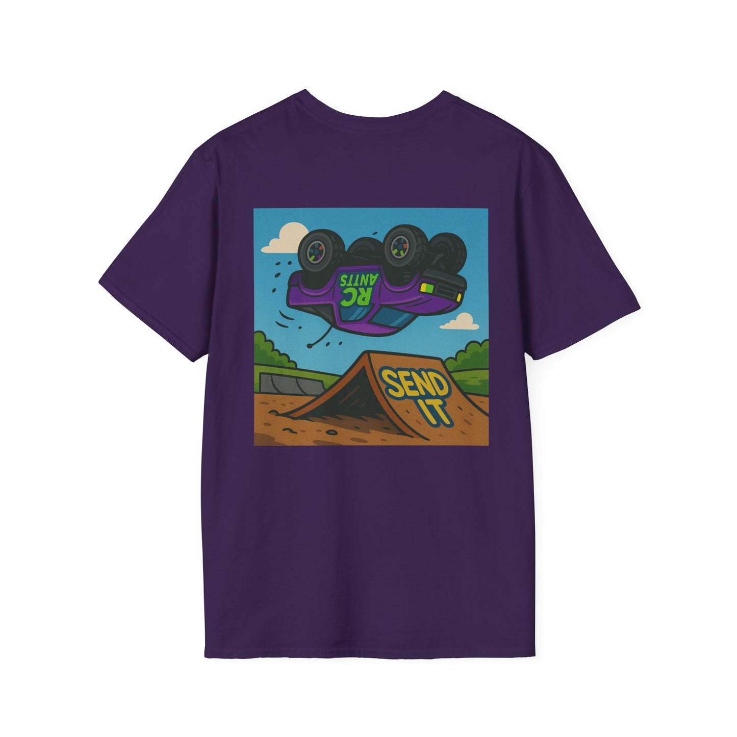 RC Truck Skate Park Send It Unisex Softstyle T-Shirt