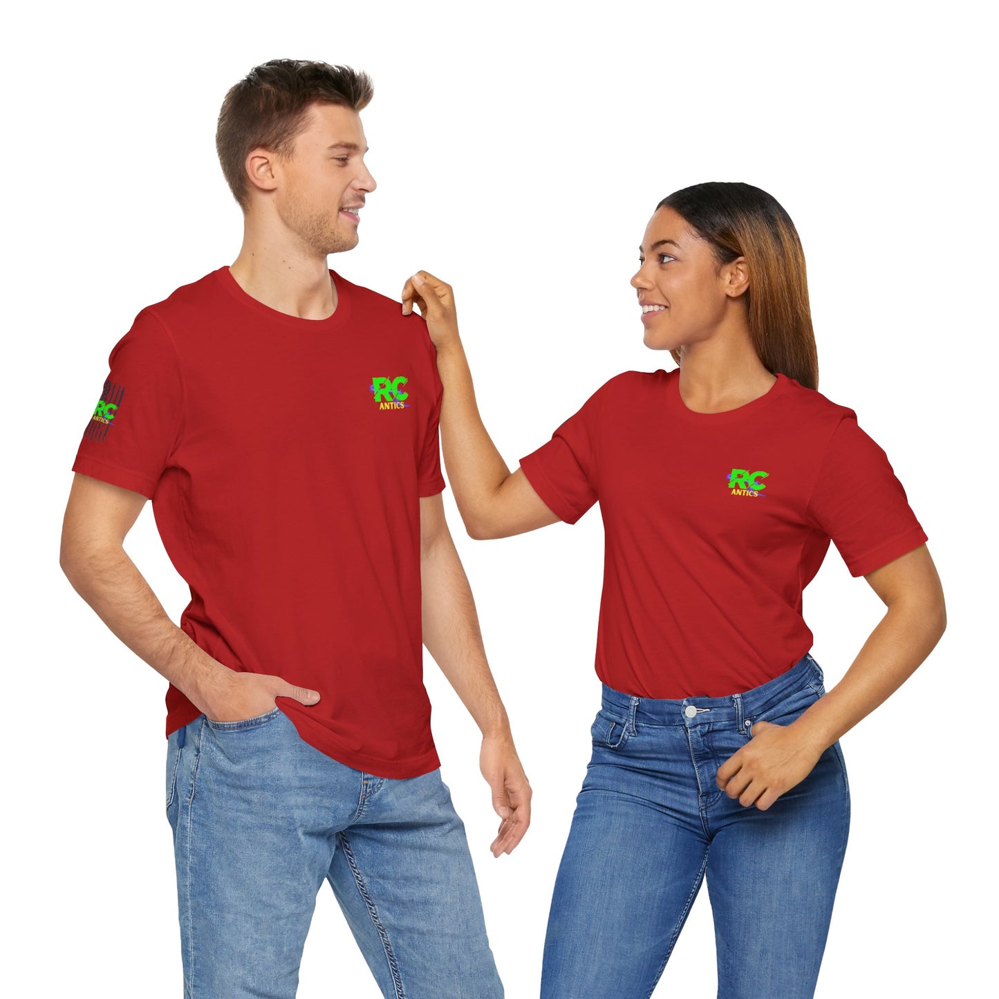 Help I've Fallin and can't get up Jump Unisex Jersey Short Sleeve Tee