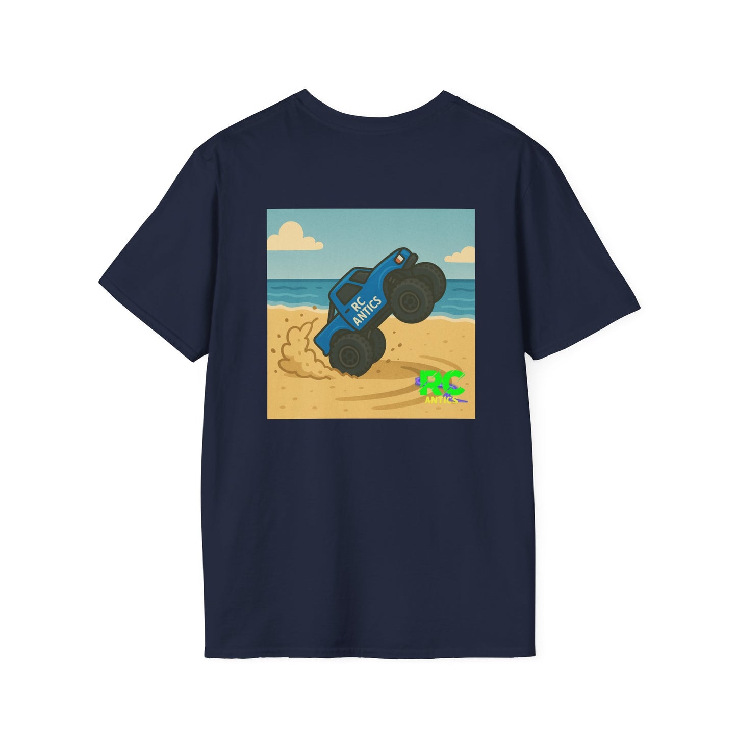 RC Beach Fun Unisex Softstyle T-Shirt